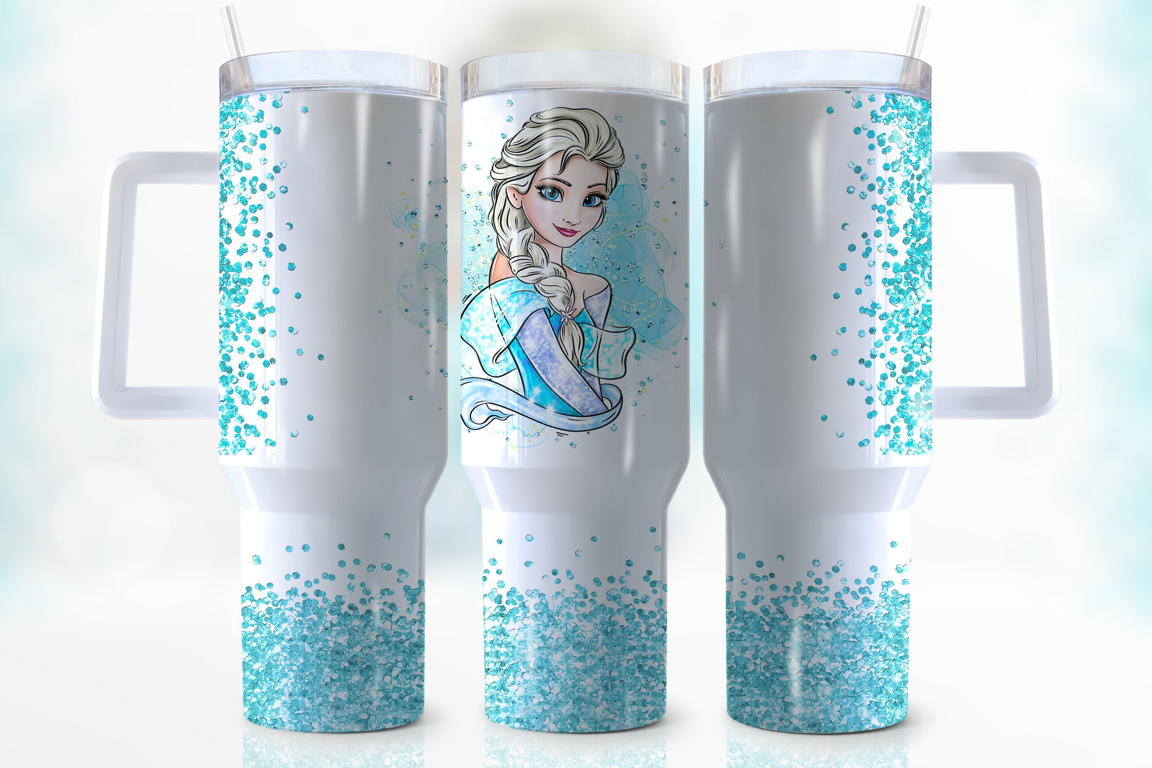 Elsa Frozen Disney Cartoon Custom Stanley Cup 40 oz 30 oz Tumbler With HandleTVC2301943
