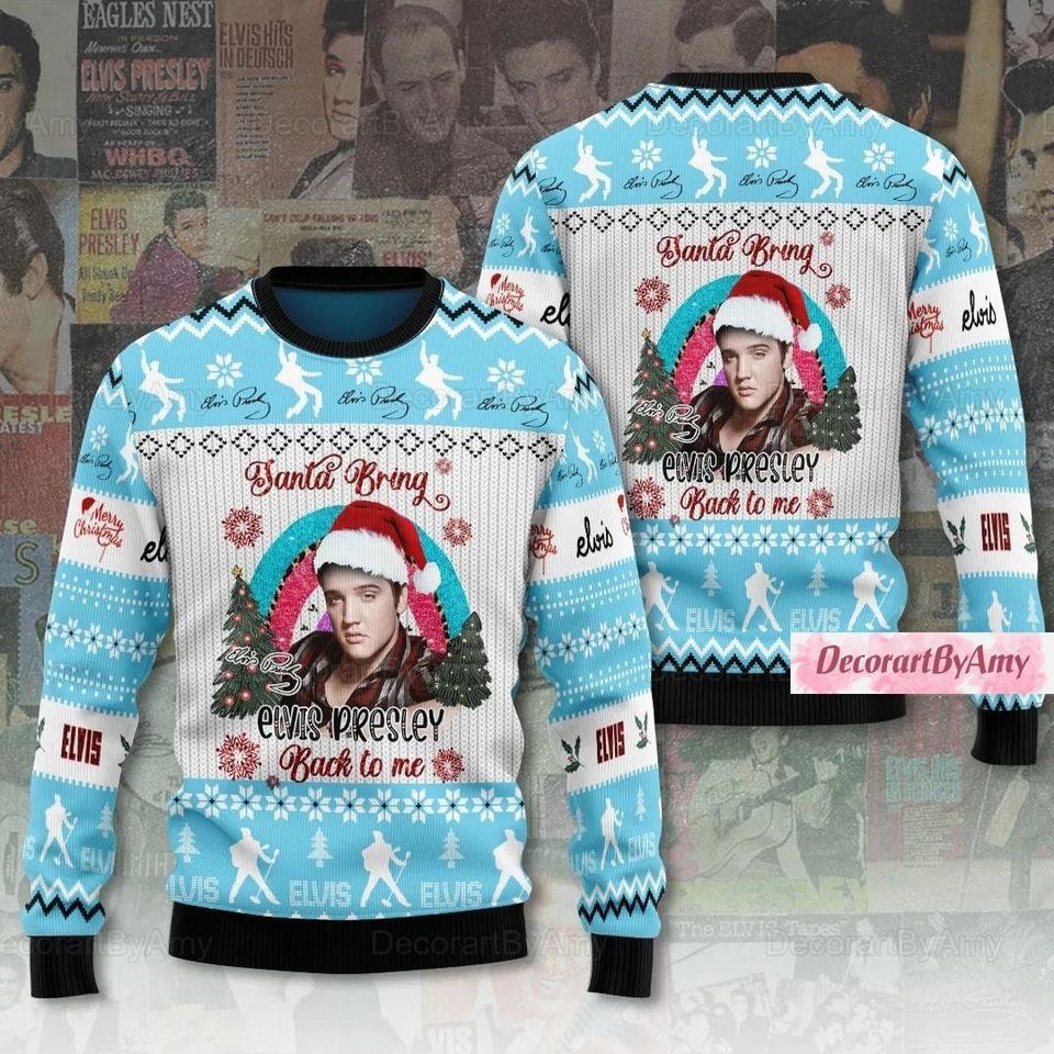 Elvis Presley Christmas Sweater