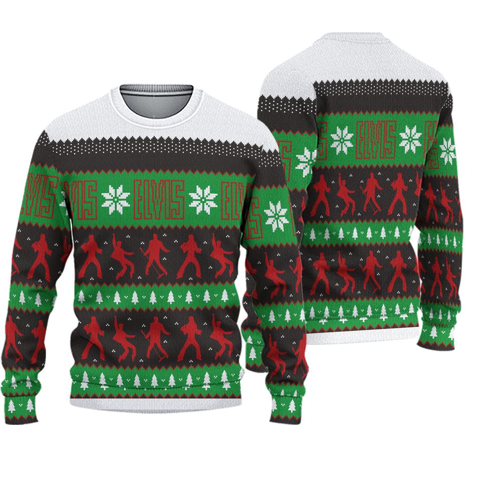 Elvis Presley Christmas Sweater
