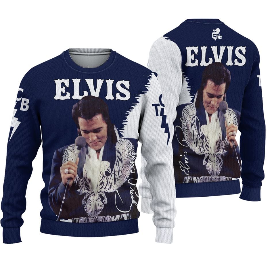 Elvis Presley Merch Sweatshirt for Men