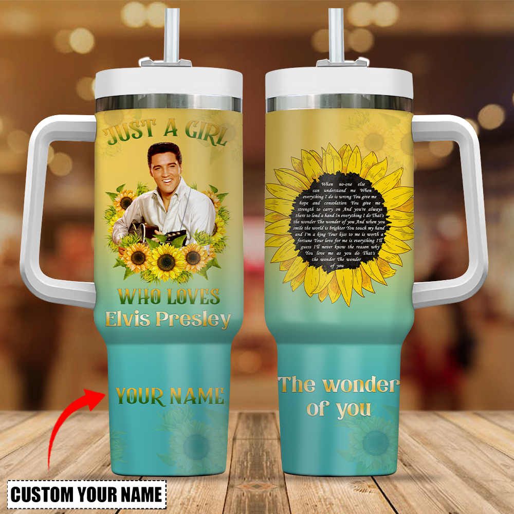 Elvis Presley Music Custom Stanley Cup 40 oz 30 oz Tumbler With HandleTVC2301283