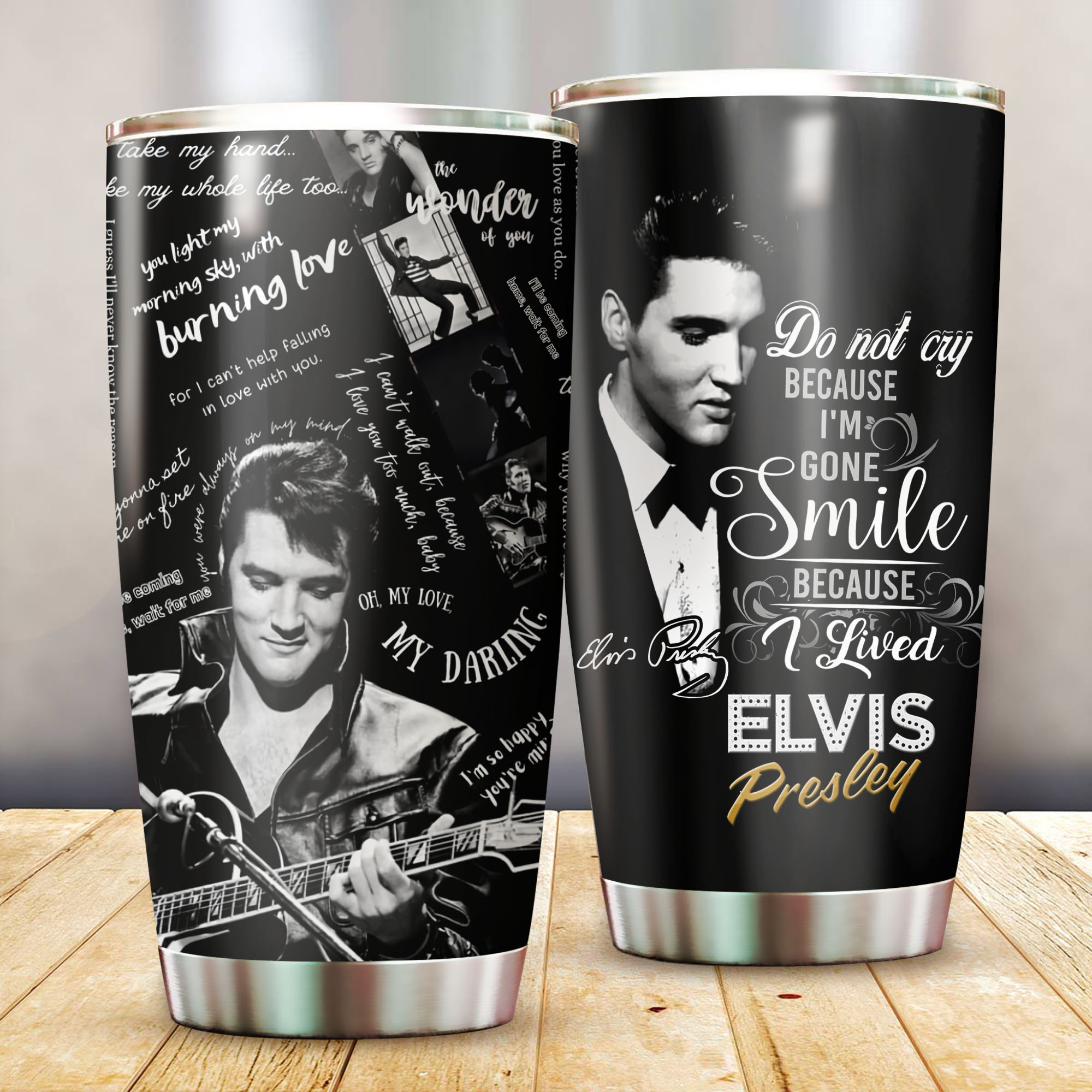 Elvis Presley Music Custom Stanley Cup 40 oz 30 oz Tumbler With HandleTVC2301285