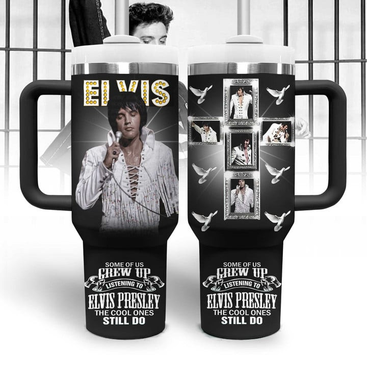 Elvis Presley Music Custom Stanley Cup 40 oz 30 oz Tumbler With HandleTVC2301335