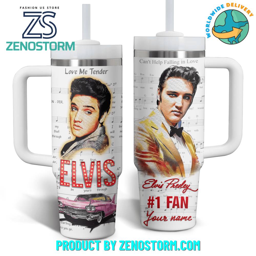 Elvis Presley Music Custom Stanley Cup 40 oz 30 oz Tumbler With HandleTVC2301417