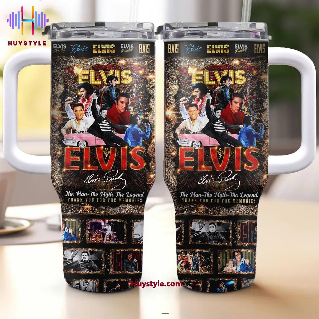 Elvis Presley Music Custom Stanley Cup 40 oz 30 oz Tumbler With HandleTVC2301701