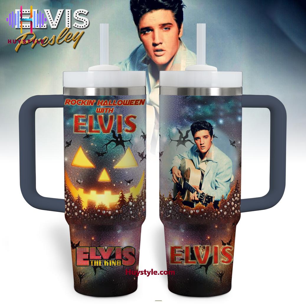 Elvis Presley Music Custom Stanley Cup 40 oz 30 oz Tumbler With HandleTVC2301704
