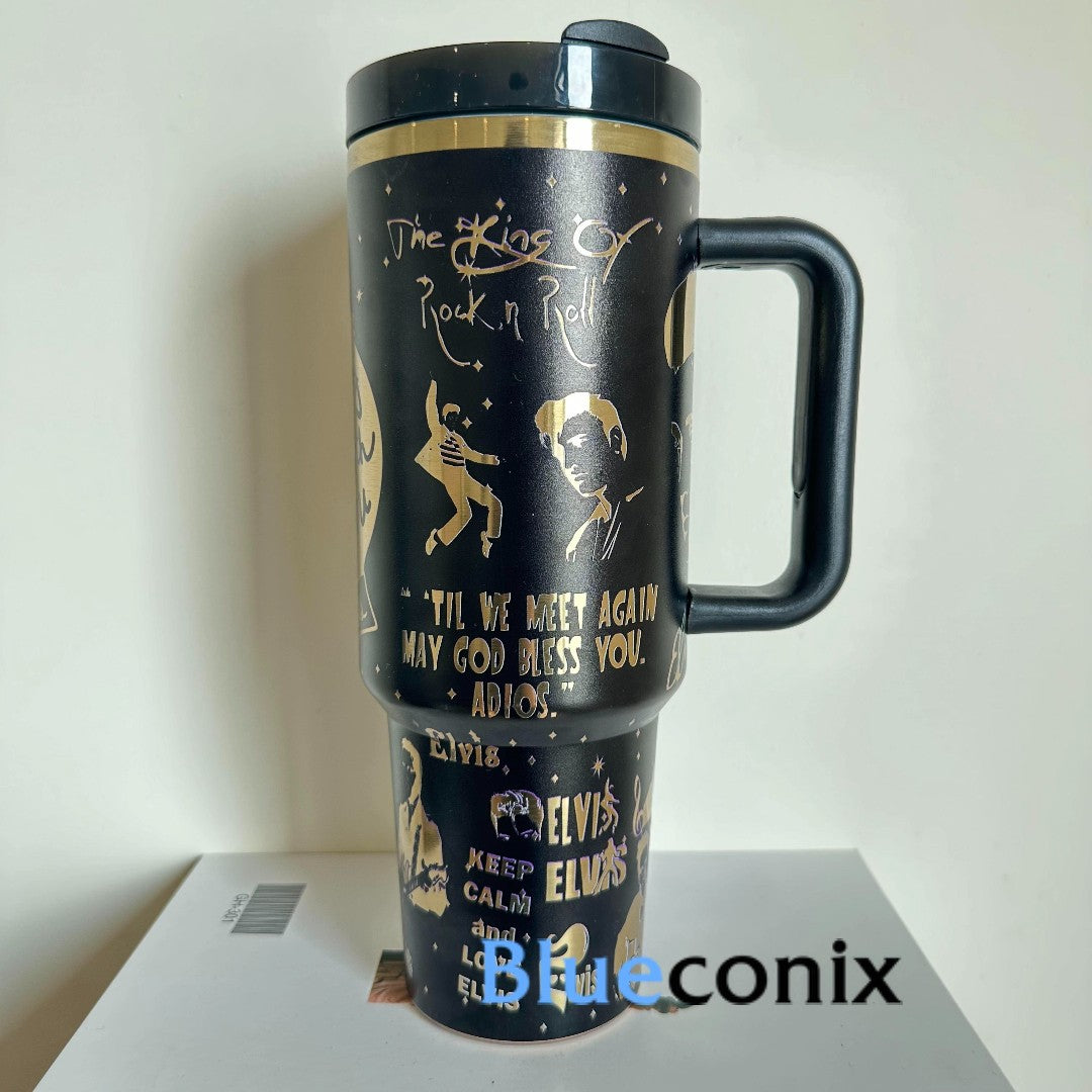 Elvis Presley Music Custom Stanley Cup 40 oz 30 oz Tumbler With HandleTVC2301774