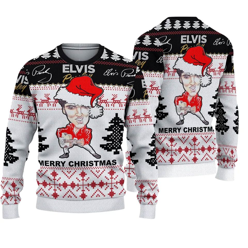 Elvis Presley Ugly Sweater