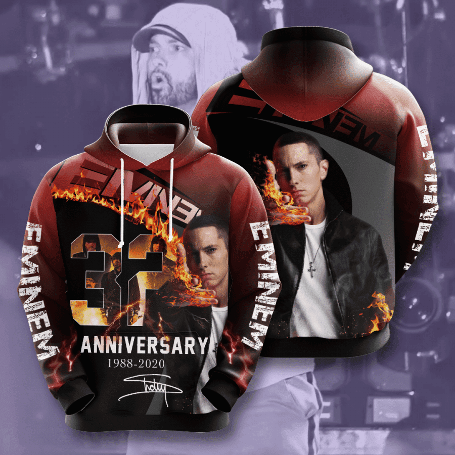 Eminem 3D All Over Print Hoodie, Zip Hoodie