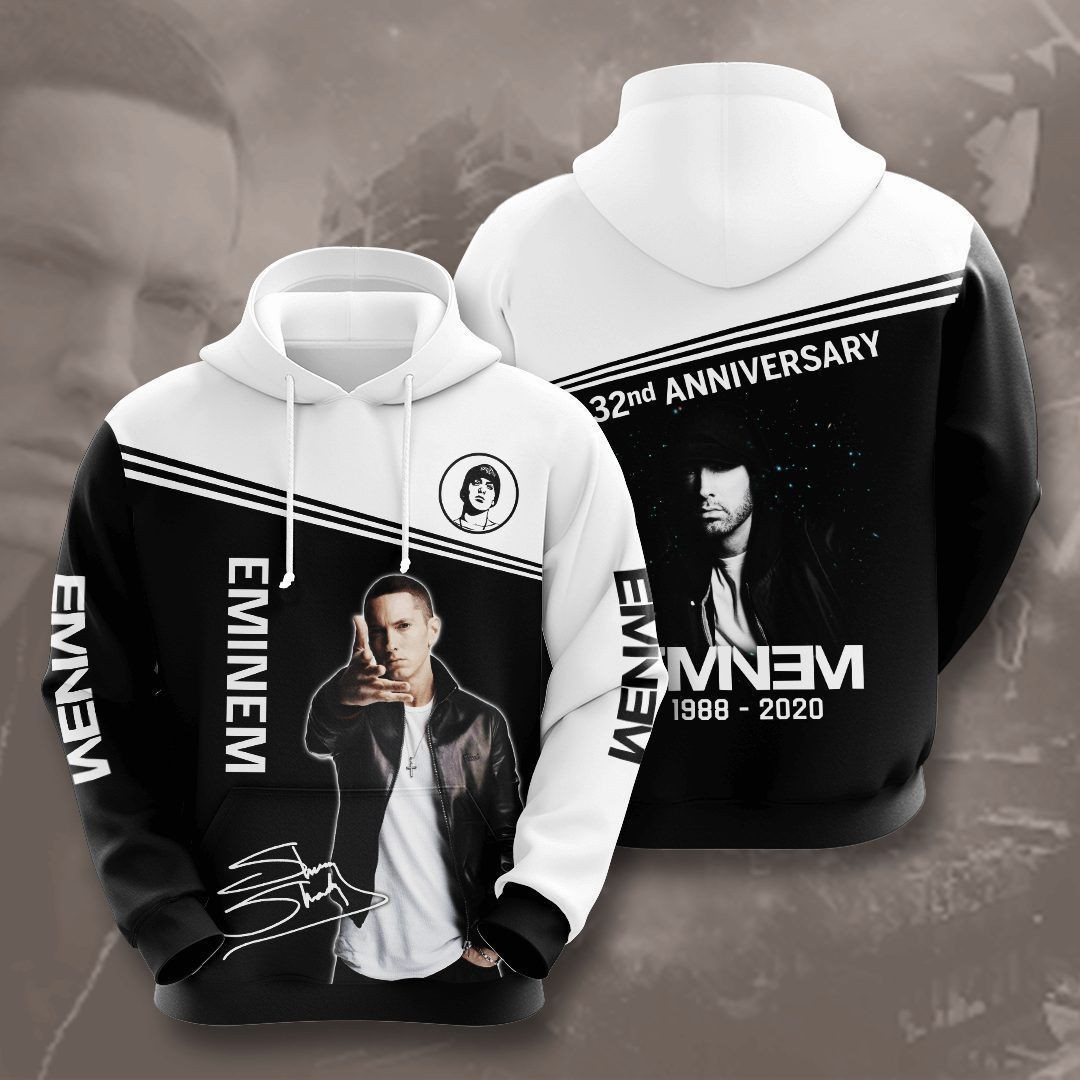 Eminem 3D All Over Print Hoodie, Zip Hoodie
