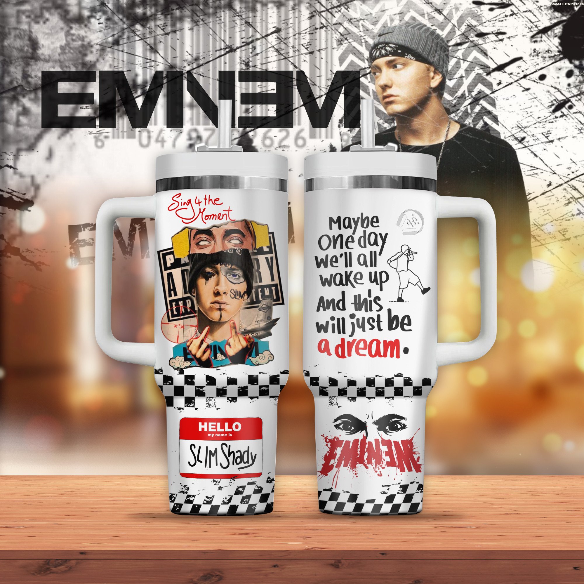 Eminem Music Custom Stanley Cup 40 oz 30 oz Tumbler With HandleTVC2301302