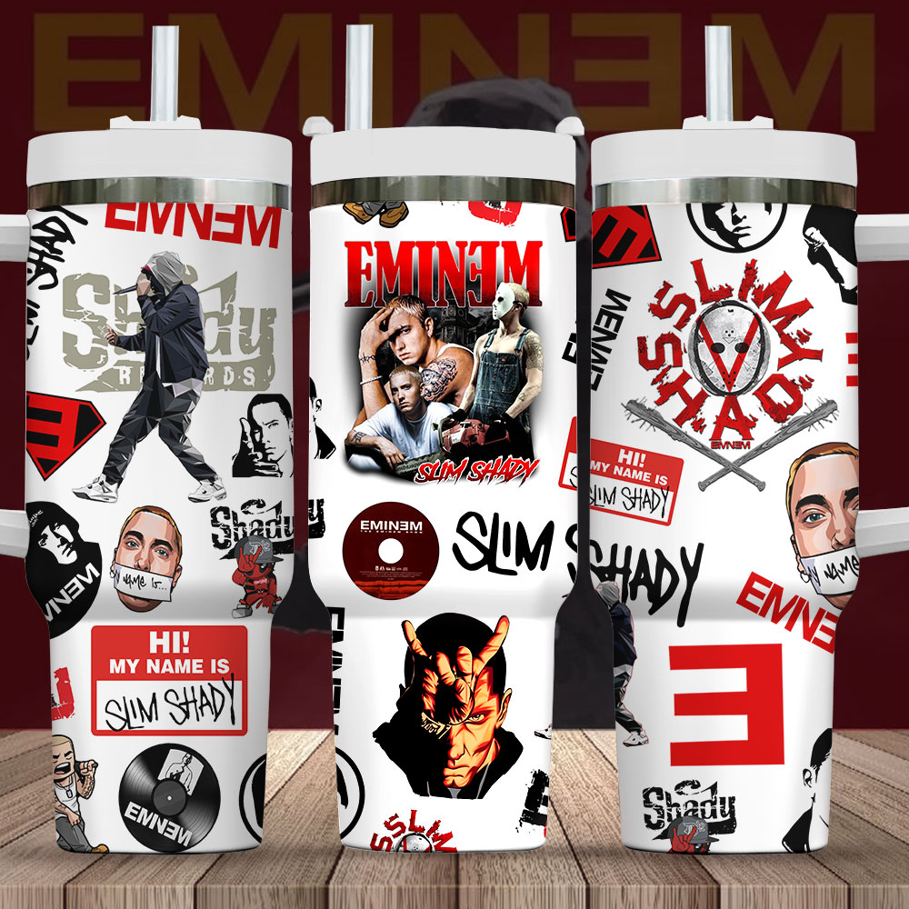 Eminem Music Custom Stanley Cup 40 oz 30 oz Tumbler With HandleTVC2301712