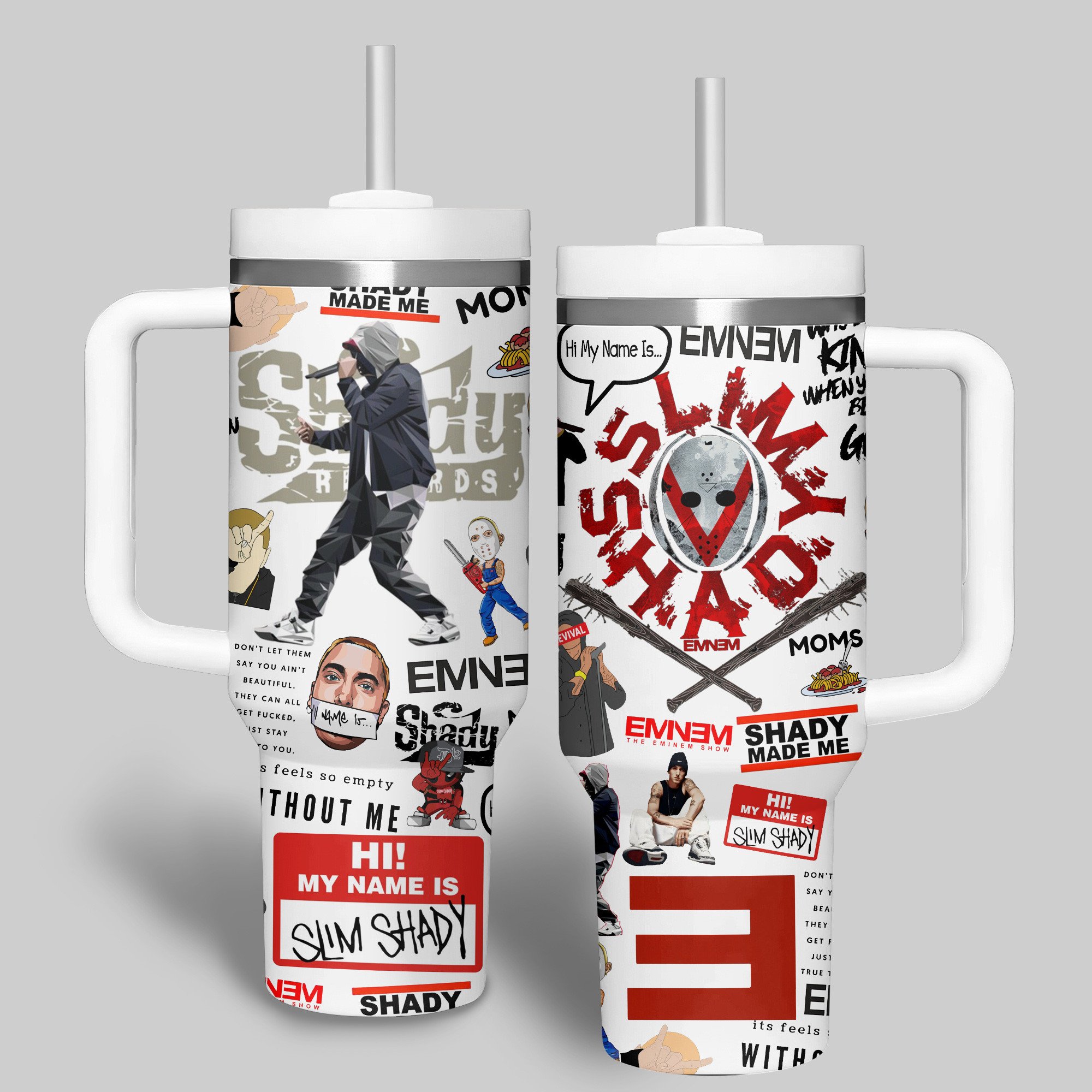Eminem Music Custom Stanley Cup 40 oz 30 oz Tumbler With HandleTVC2301737