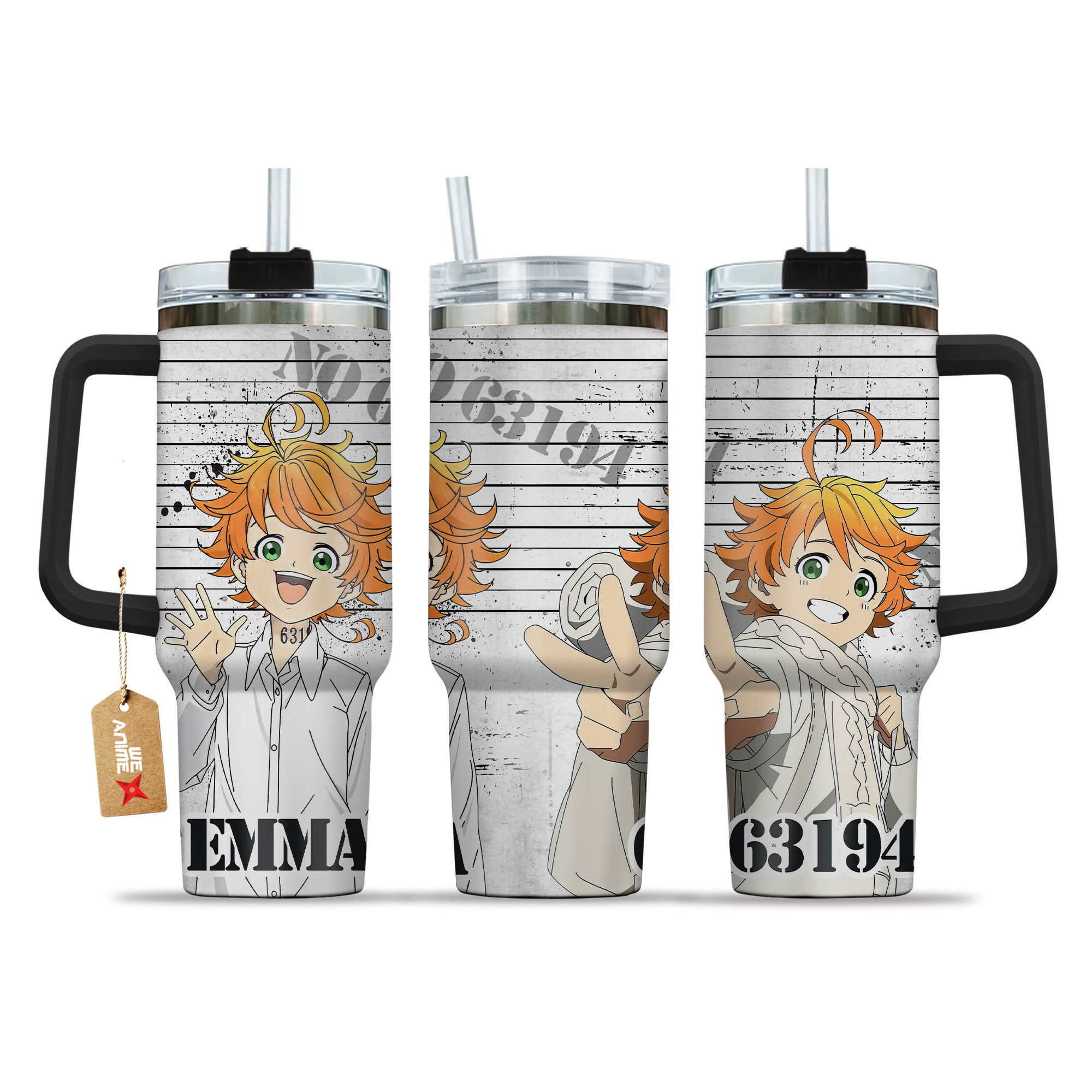 Emma The Promised Neverland Anime Custom Stanley Cup 40 oz 30 oz Tumbler With HandleTVC2301154