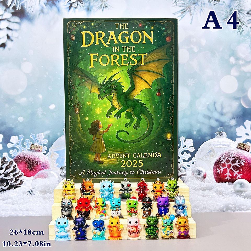 Emotional Support Advent Calendar, Whiskey, Capybara/National Parks Advent Calendar, Christmas Tree Ornaments - Image 8