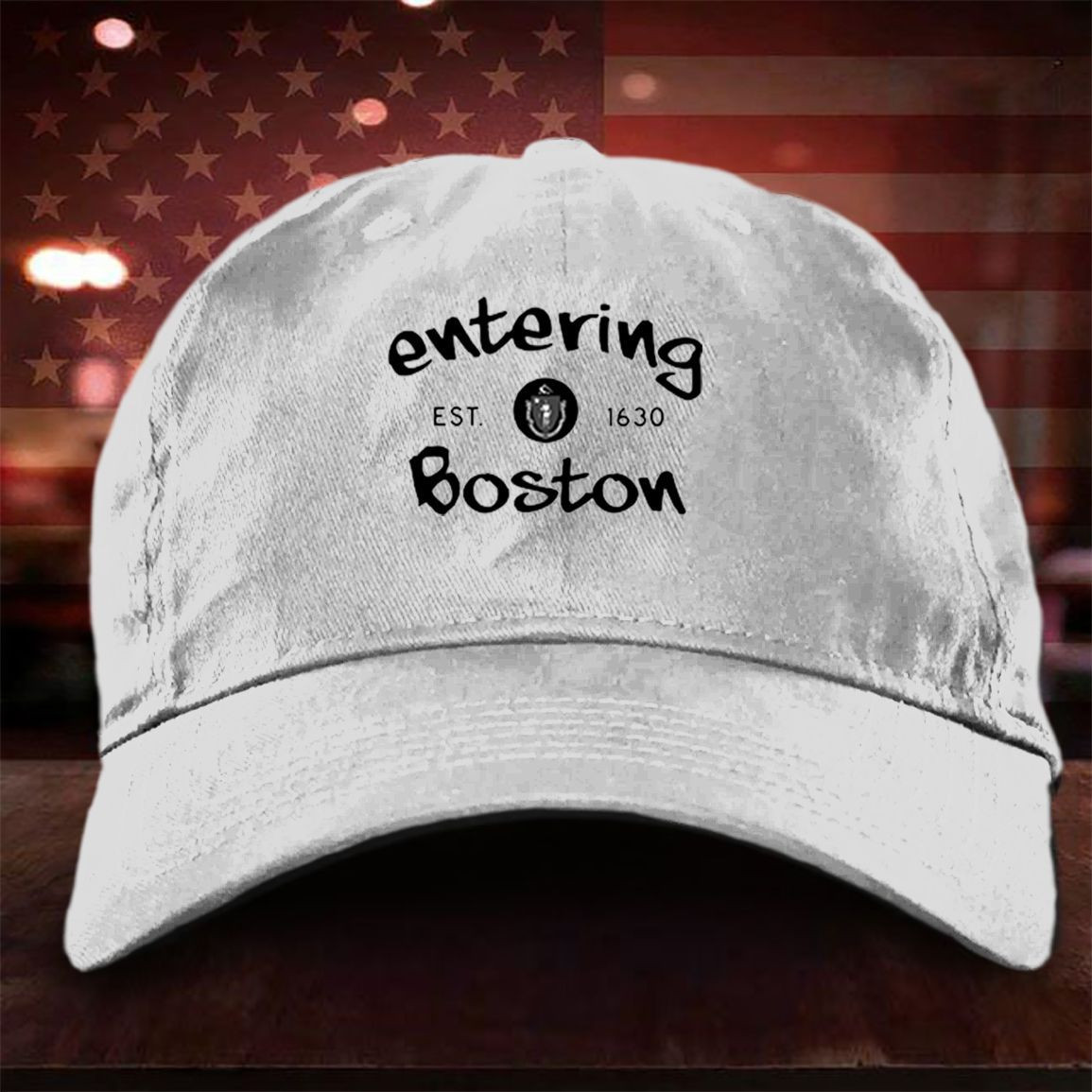 Entering Boston Hat Classic Cap Gift For Baseball Lover Trucker Hats Custom Hats Gifts For Men & Women