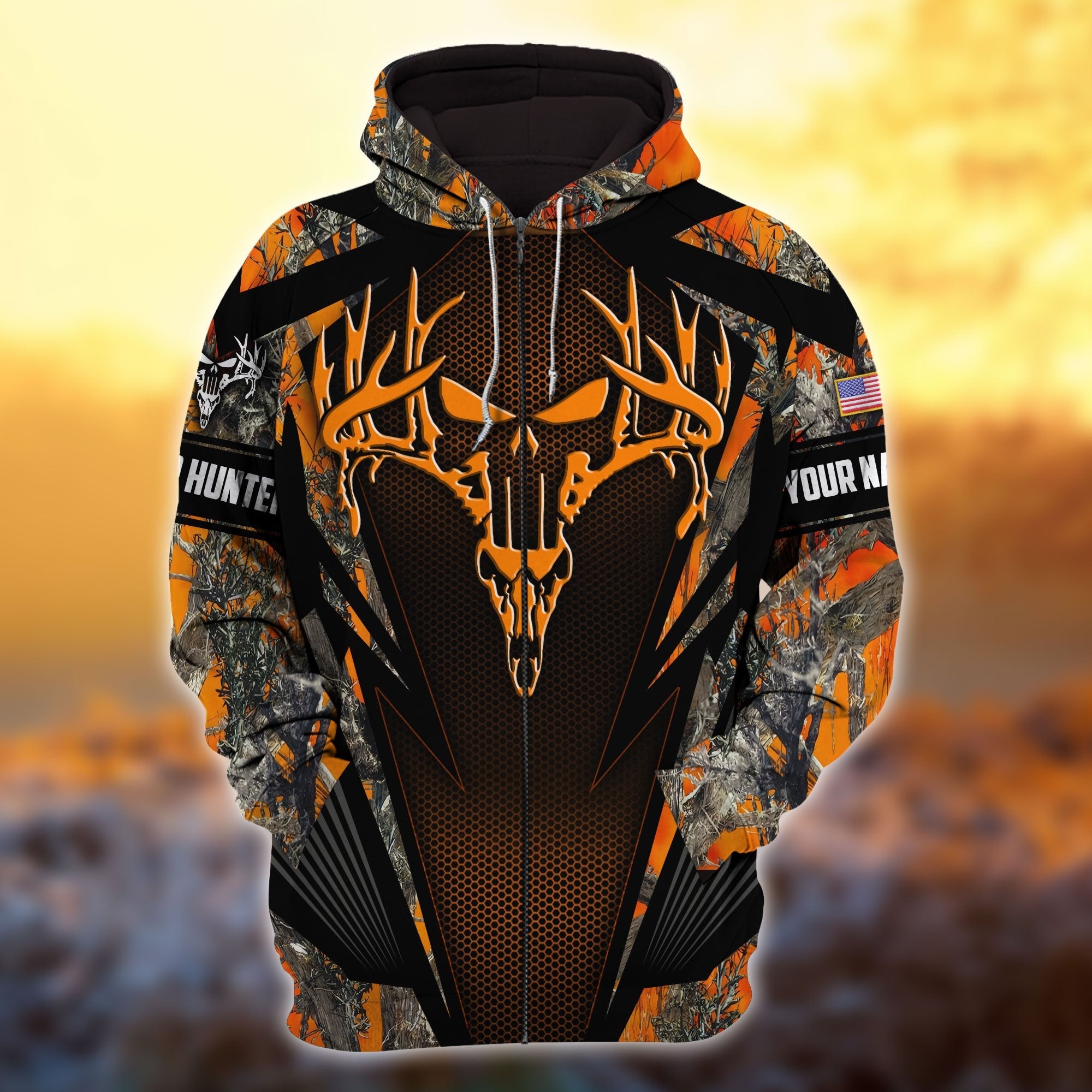 Epic Kholia Artwork Deer Hunting Hat and Cap Personalized Multicolores 3D All Over Printed Trucker Hats Custom Hats Gifts For Men & Women