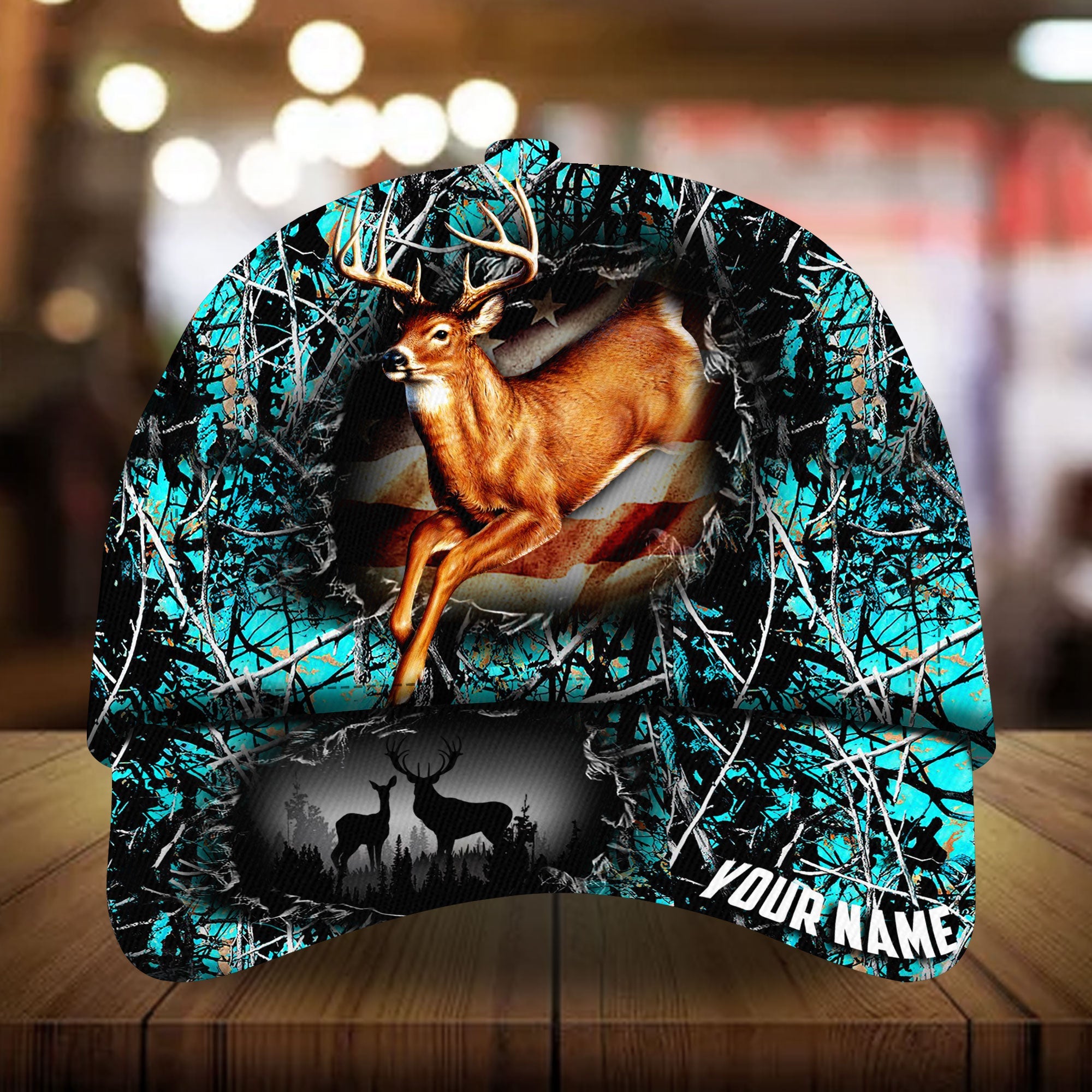 Epic Okrista Design Hunting Hat and Cap Personalized Multicolores 3D All Over Printed Trucker Hats Custom Hats Gifts For Men & Women