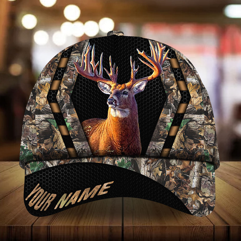 Epic Shudor Fashion Deer Hunting Hat and Cap Personalized Multicolores 3D All Over Printed Trucker Hats Custom Hats Gifts For Men & Women