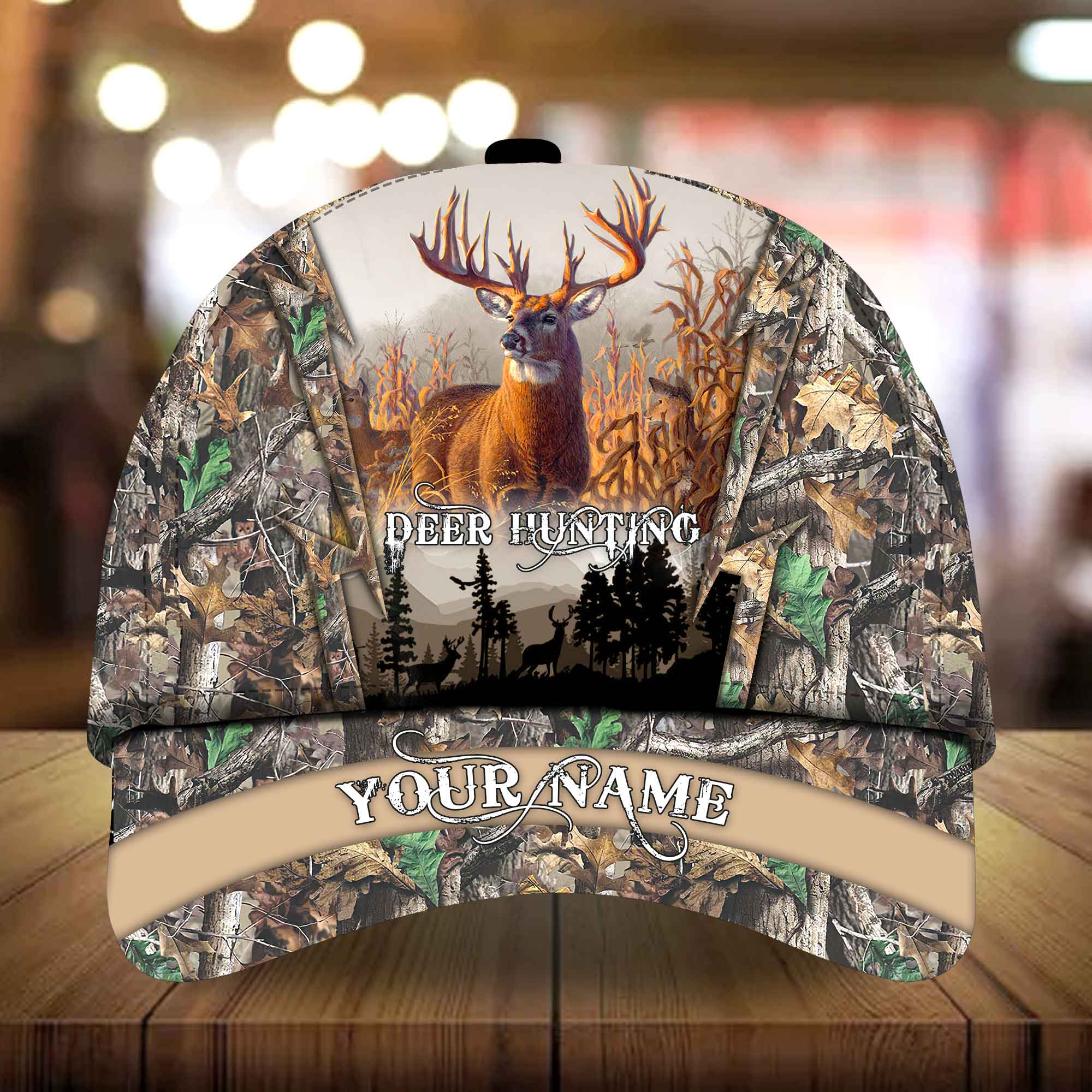 Epic Suris Design Deer Hunting Hat and Cap Personalized Multicolores 3D All Over Printed Trucker Hats Custom Hats Gifts For Men & Women