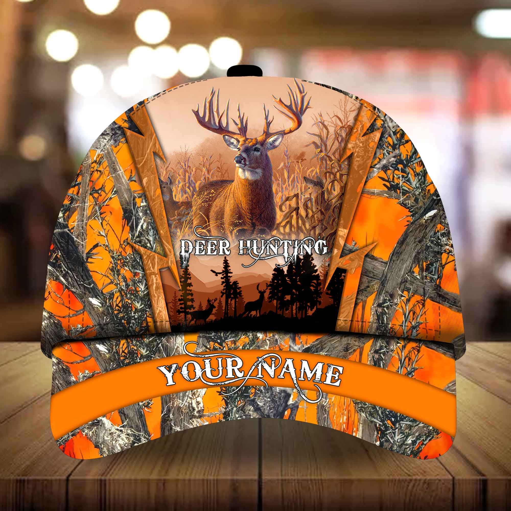 Epic Suris Design Deer Hunting Hat and Cap Personalized Multicolores 3D All Over Printed Trucker Hats Custom Hats Gifts For Men & Women