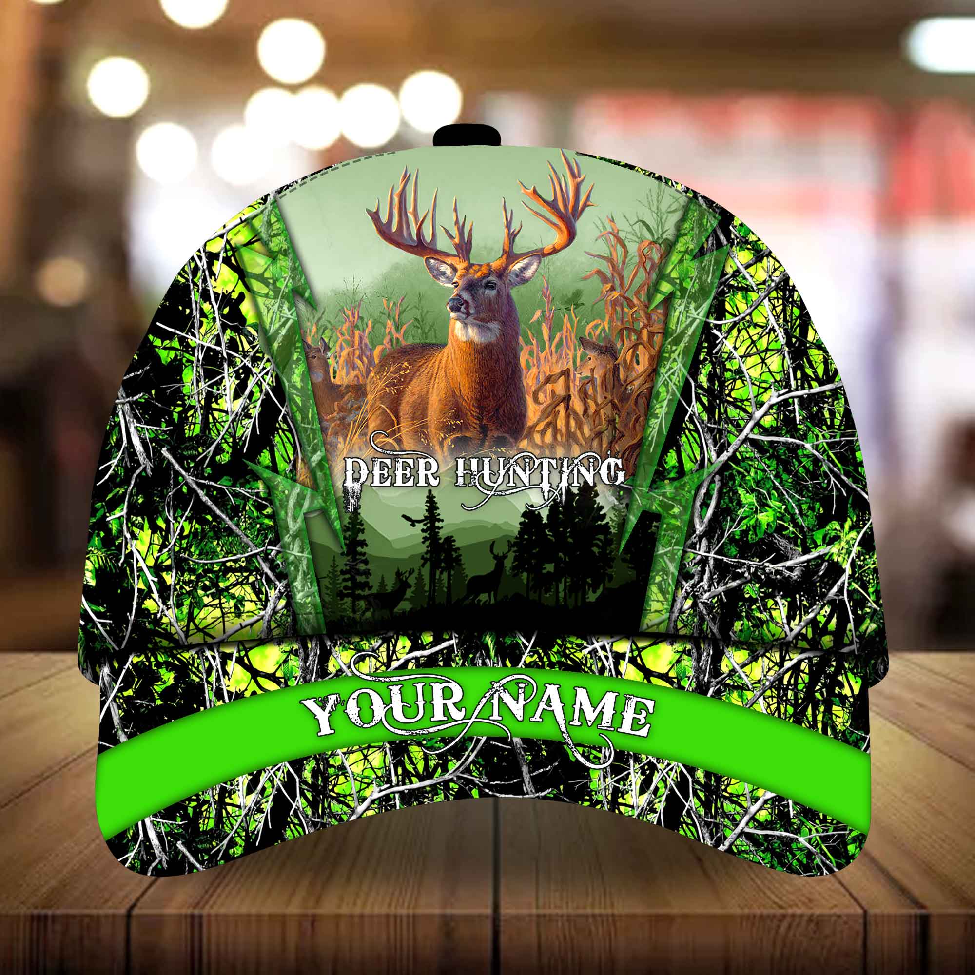 Epic Suris Design Deer Hunting Hat and Cap Personalized Multicolores 3D All Over Printed Trucker Hats Custom Hats Gifts For Men & Women
