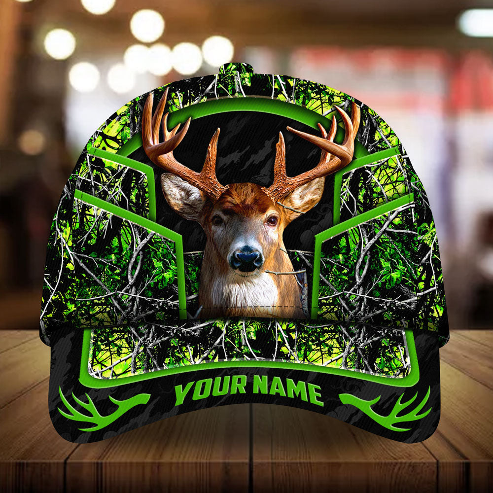 Epic Vririth Design Deer Hunting Hat and Cap Personalized Multicolores 3D All Over Printed Trucker Hats Custom Hats Gifts For Men & Women