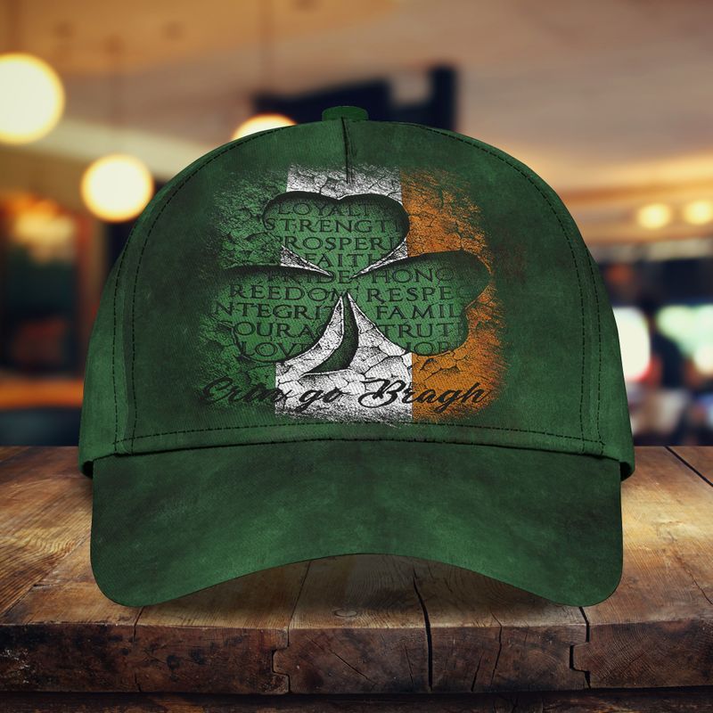 Erin Go Bragh Irish Clover Leaf Trucker Hats Custom Hats Gifts For Men & Women