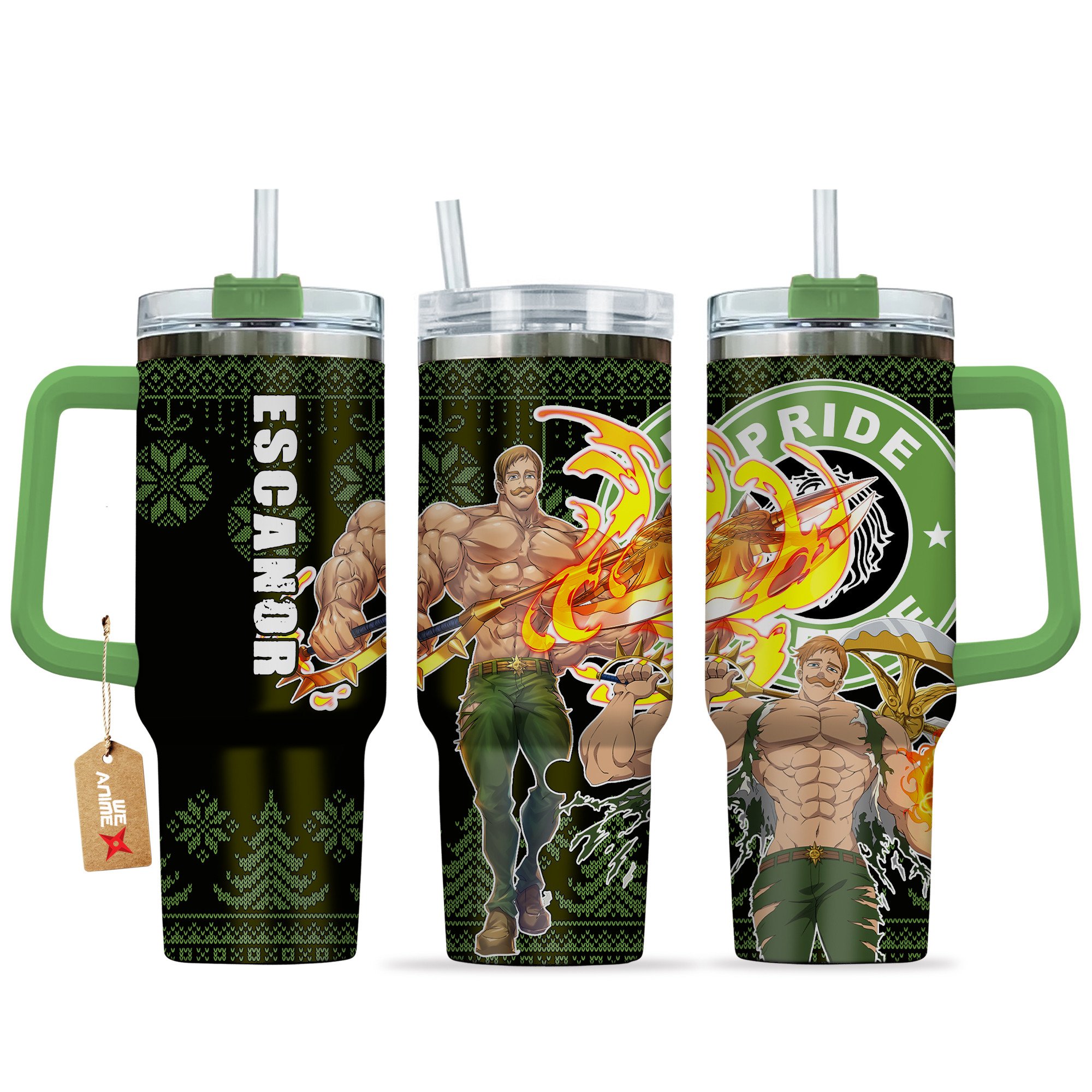 Escanor The Seven Deadly Sins Anime Custom Stanley Cup 40 oz 30 oz Tumbler With HandleTVC2301164