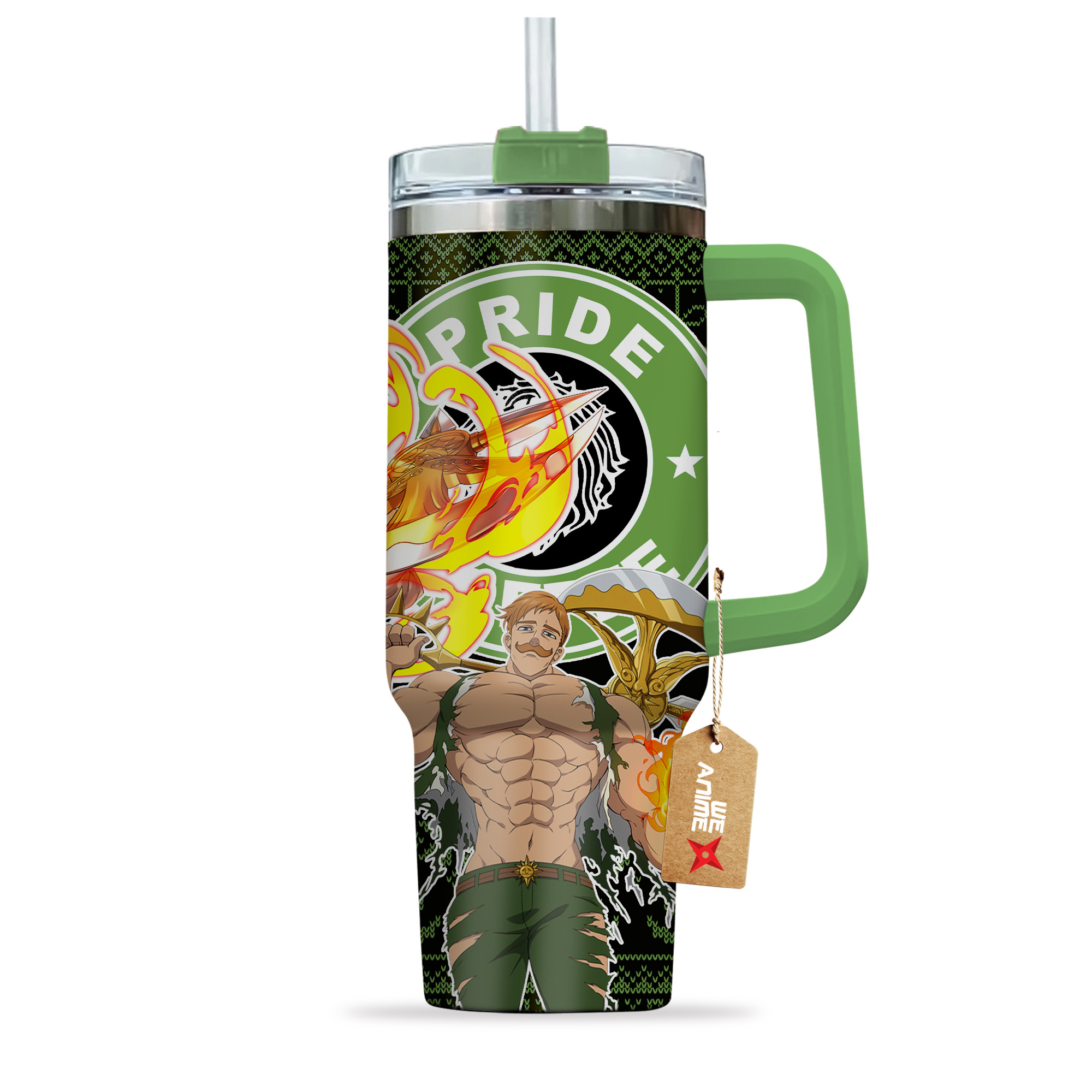 Escanor The Seven Deadly Sins Anime Custom Stanley Cup 40 oz 30 oz Tumbler With HandleTVC2301164 - Image 4