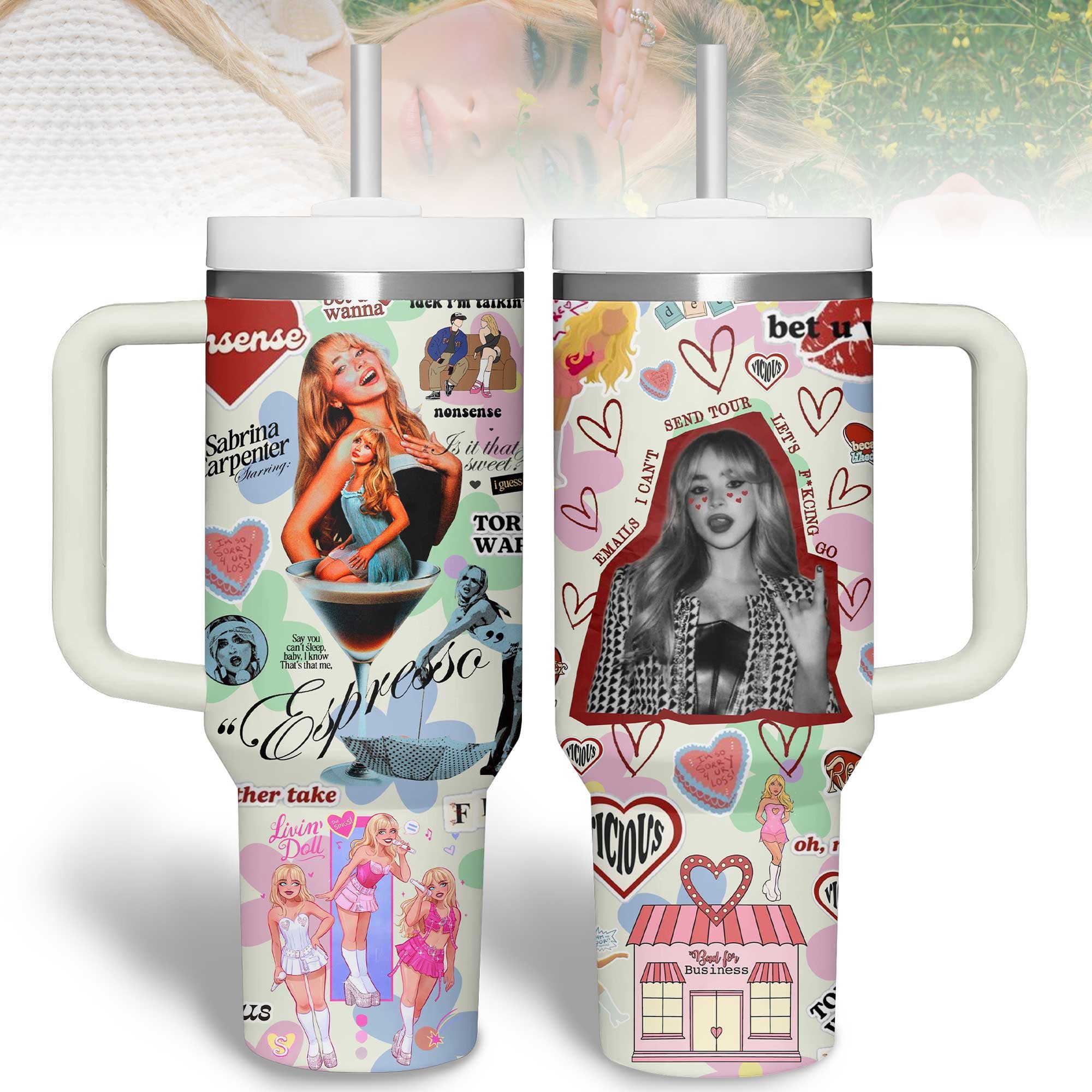 Espresso Music Custom Stanley Cup 40 oz 30 oz Tumbler With HandleTVC2301307