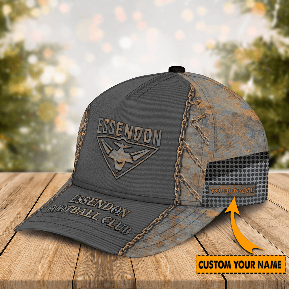 Essendon Bombers AFL Personalized Classic Cap For Fan Baseball Cap Classic Trucker Hats Custom Hats Gifts For Men & Women