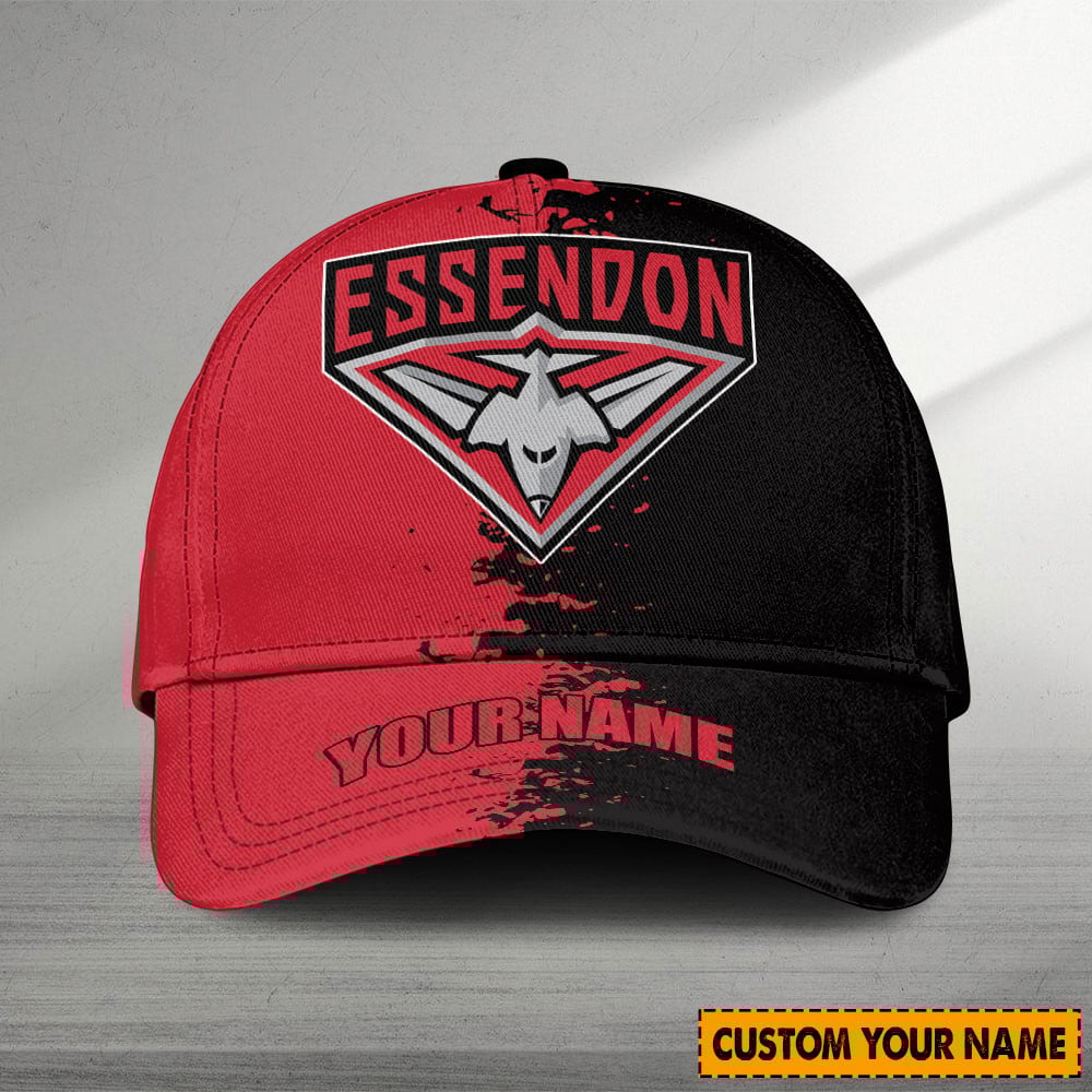Essendon Bombers AFL Personalized Classic Cap For Fan Baseball Cap Classic Trucker Hats Custom Hats Gifts For Men & Women