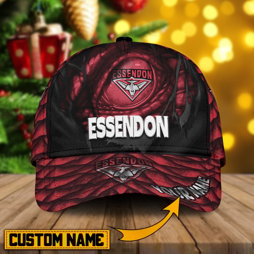 Essendon Bombers Personalized AFL Classic Cap For Fan Baseball Cap Classic Trucker Hats Custom Hats Gifts For Men & Women