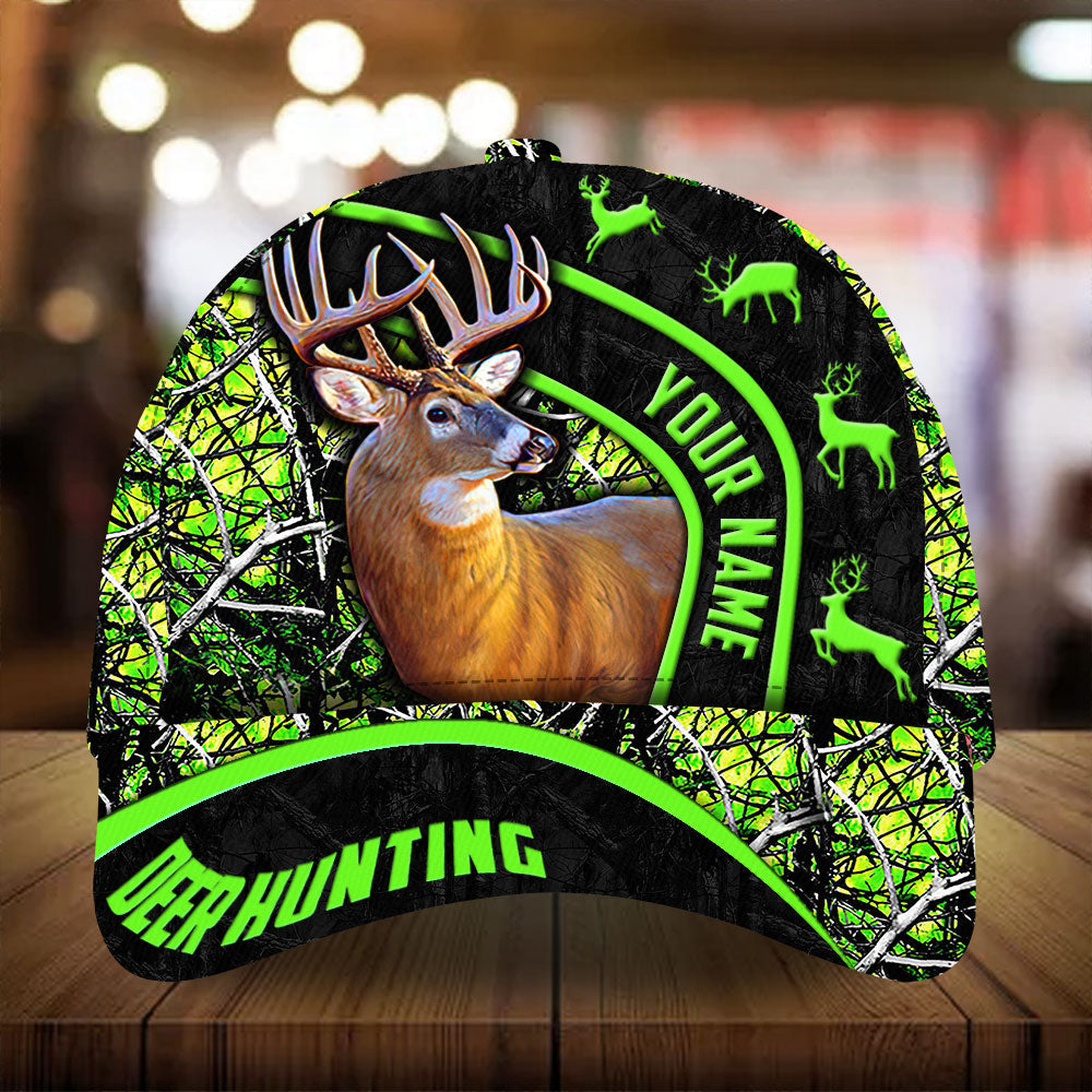 Eternity Ancient Deer Pattern Hunting Hats 3D Printed Multicolored Personalized Trucker Hats Custom Hats Gifts For Men & Women