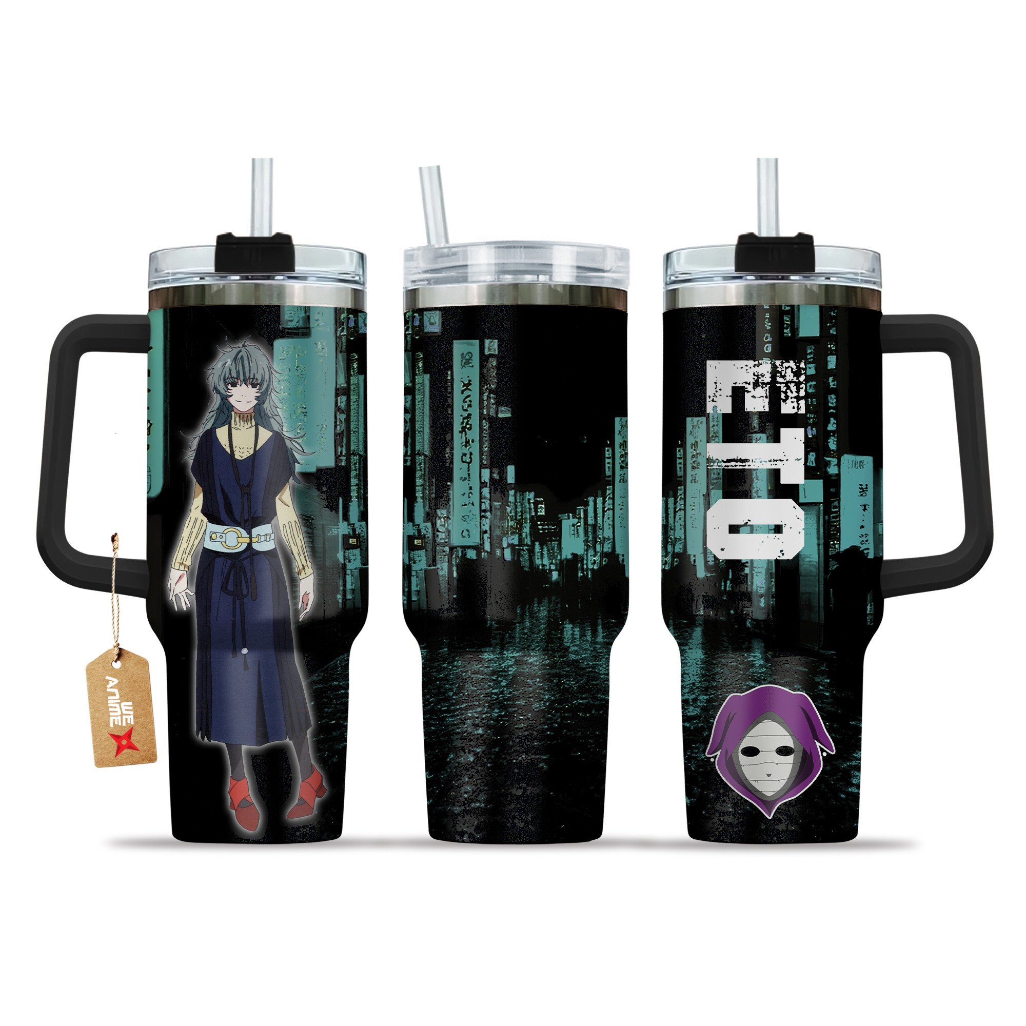 Eto Tokyo Ghoul Anime Custom Stanley Cup 40 oz 30 oz Tumbler With HandleTVC2301210