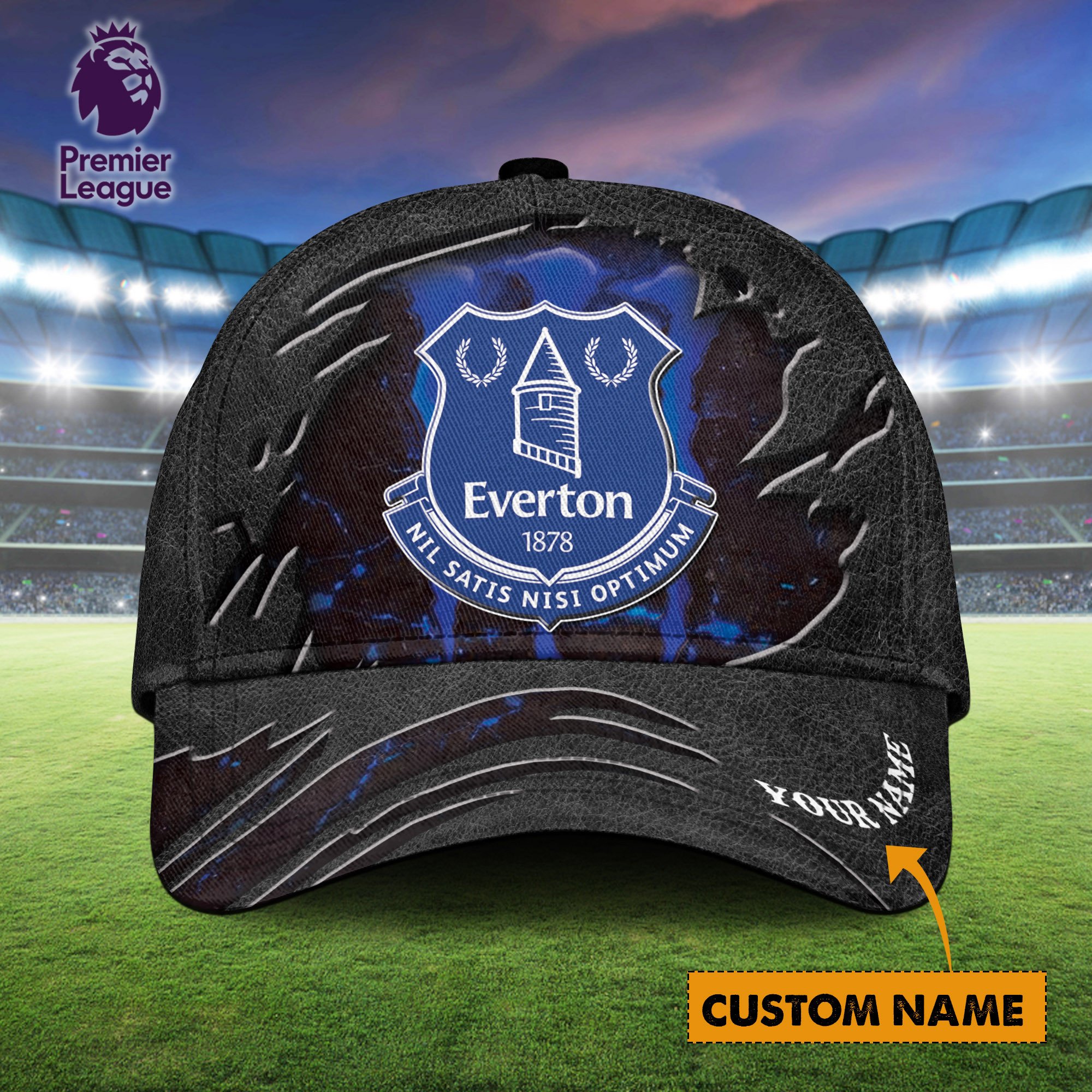 Everton EPL Personalized Classic Cap For Fans  Trucker Hats Custom Hats Gifts For Men & Women