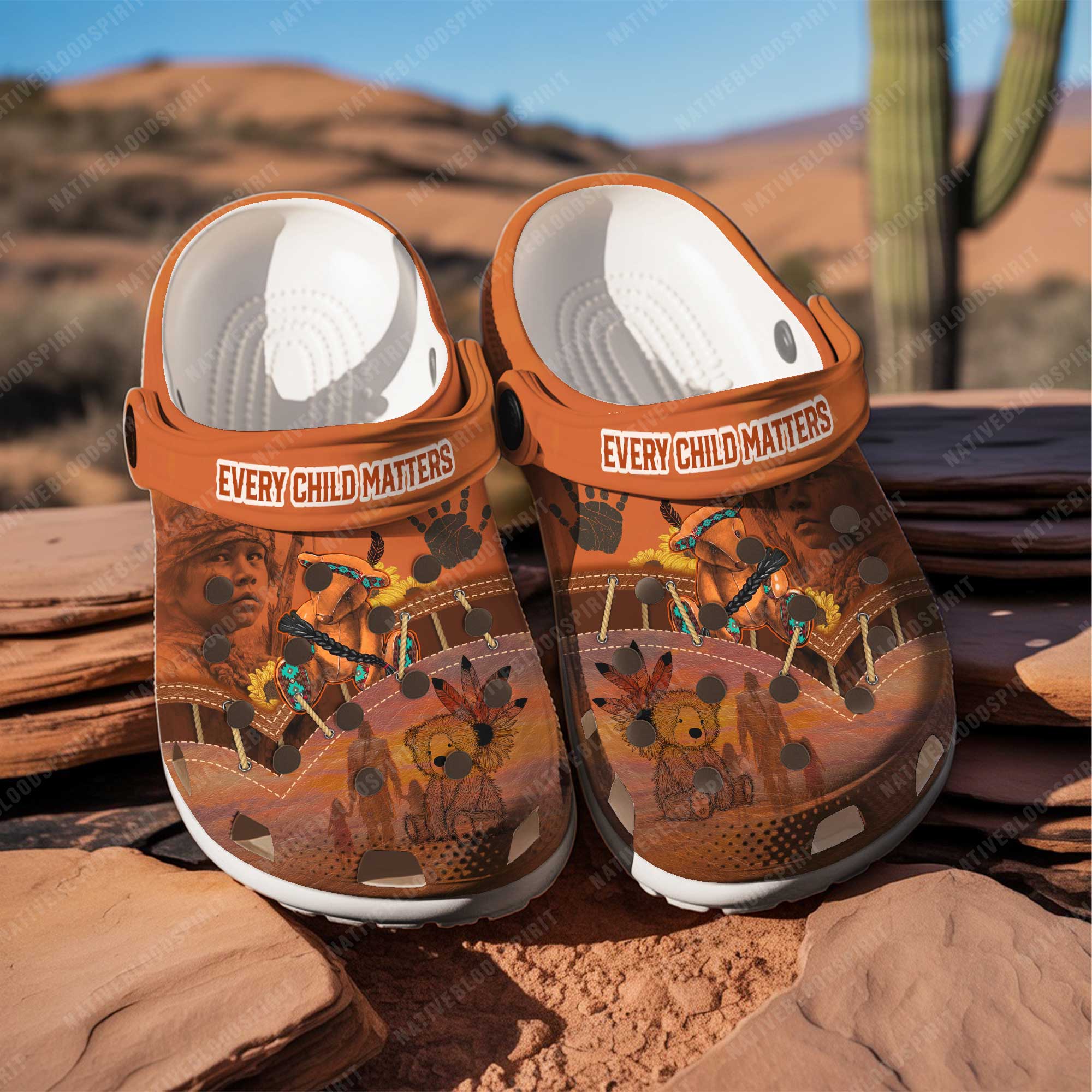 Every Child Matters Crocs Crocband Clogs Shoes Comfortable For Men Women and Kids