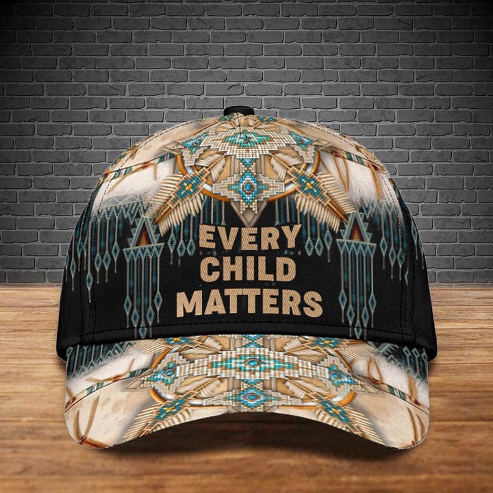 Every Child Matters Hat Native Pattern Trucker Hats Custom Hats Gifts For Men & Women