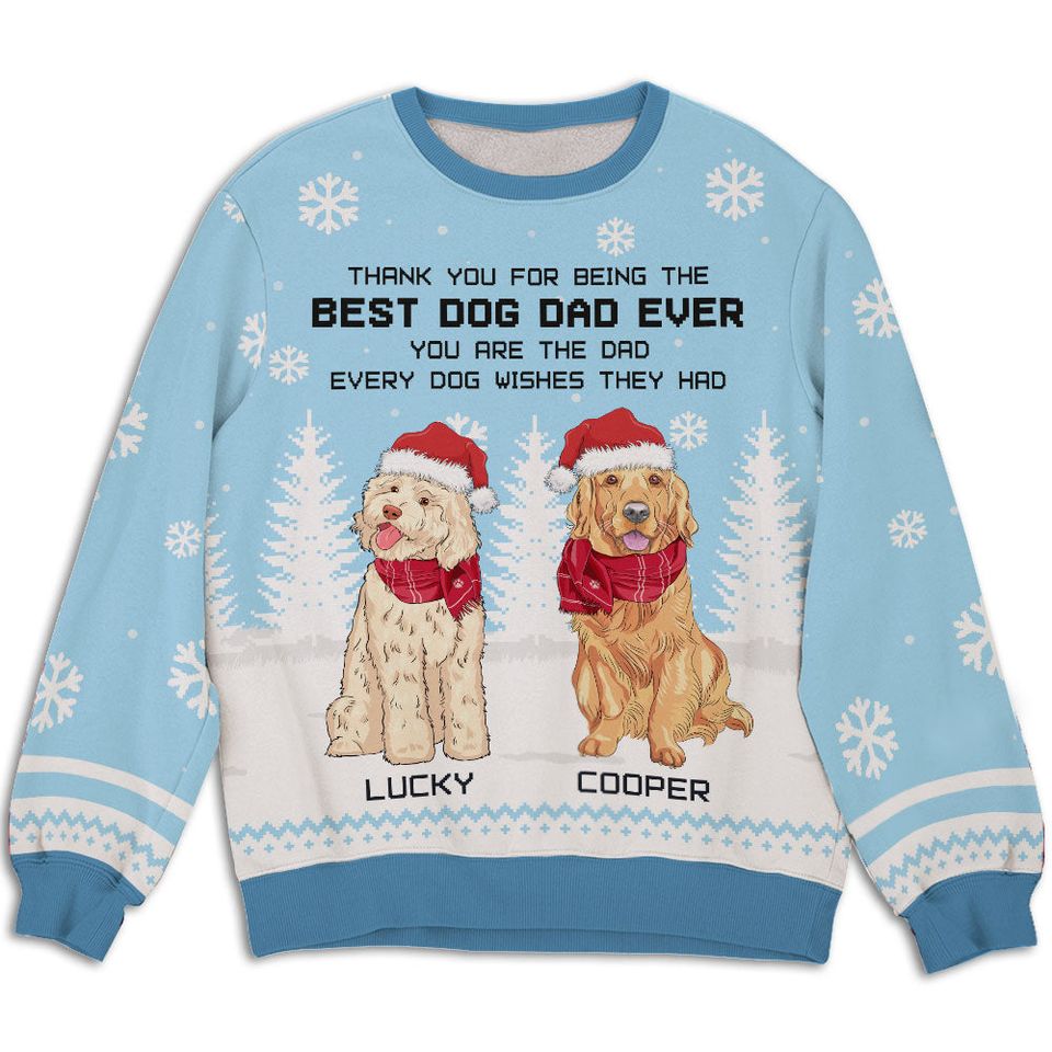 Every Dog Wishes - Personalized Custom All-Over-Print Sweatshirt