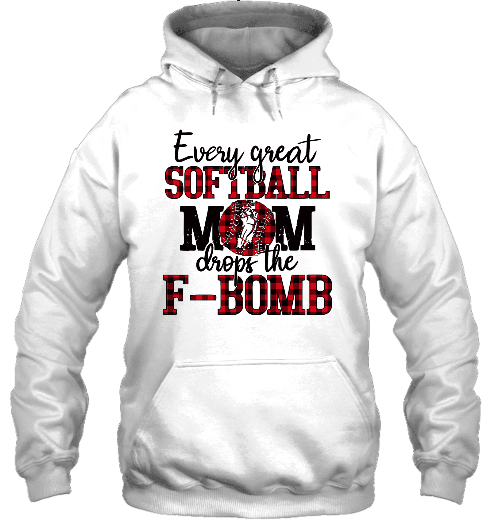 Every Great Softball Mom Drops The F Bomb 3D All Over Print Hoodie, Zip Hoodie