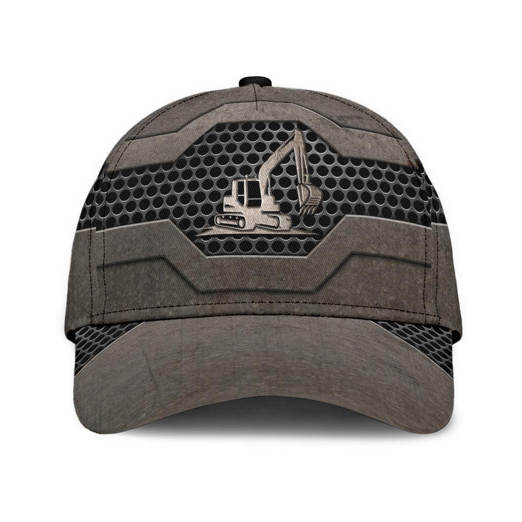 Excavator Classic Cap Trucker Hats Custom Hats Gifts For Men & Women