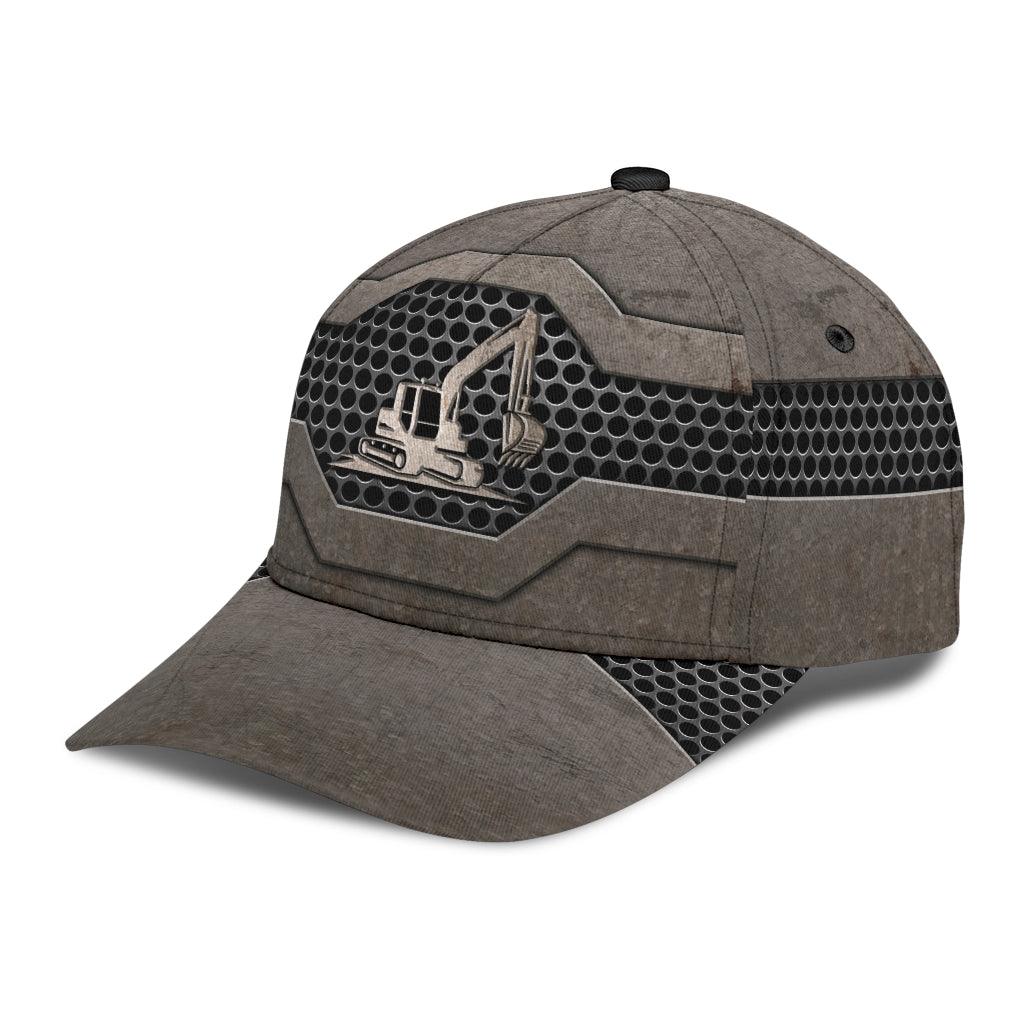 Excavator Classic Cap Trucker Hats Custom Hats Gifts For Men & Women