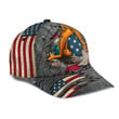 Excavator Crack Hat Classic Cap 3D, Crane Cap Gift For Him Gift For Dad Trucker Hats Custom Hats Gifts For Men & Women
