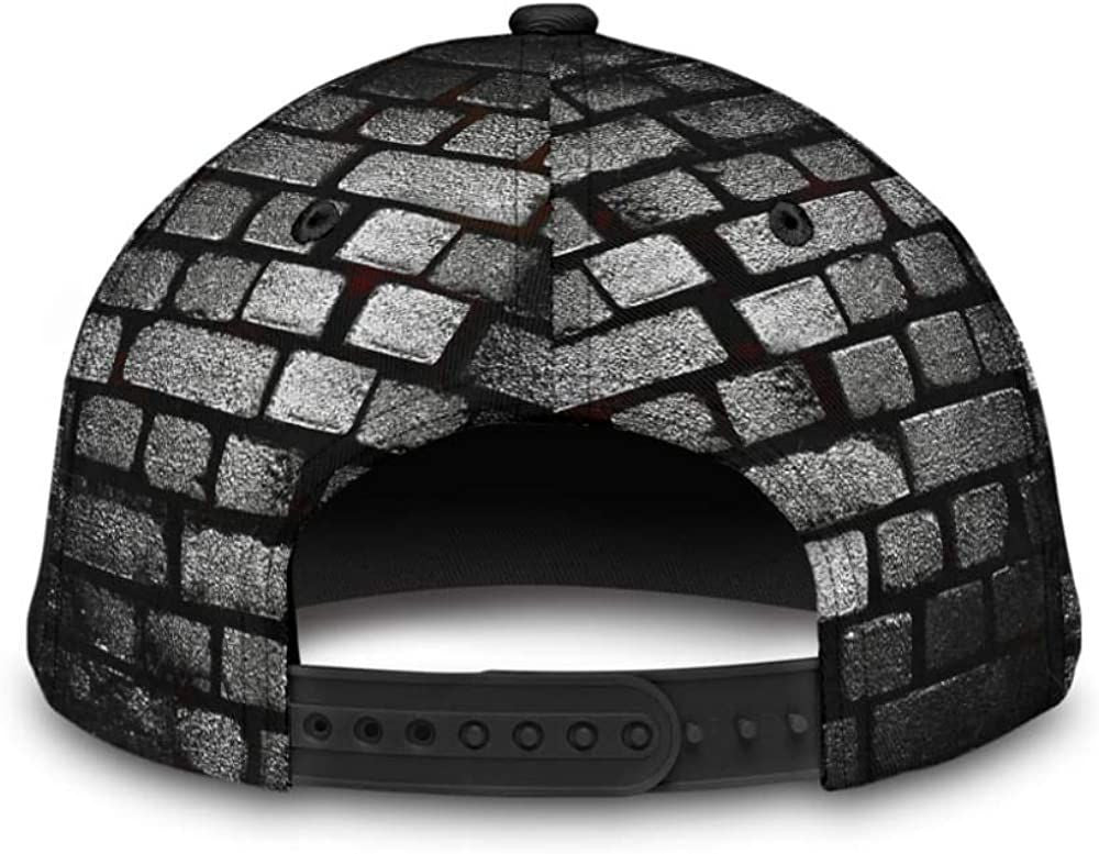 Excavator Lava Wall Fire 3D Printed Unisex Hat Classic Cap, Baseball Cap Trucker Hats Custom Hats Gifts For Men & Women