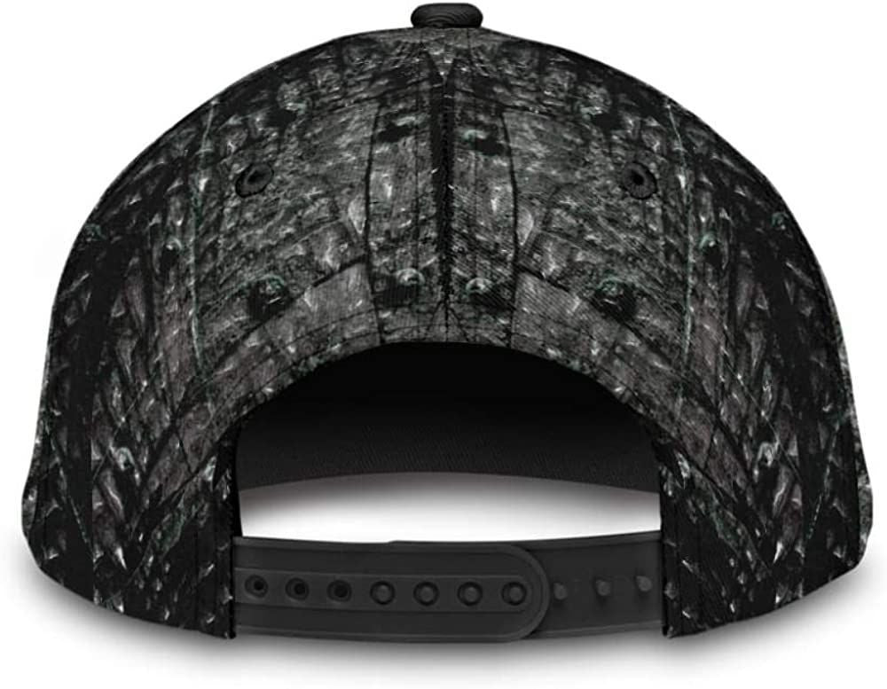 Excavator Rake Fire Lava Crack Old Metal 3D Printed Unisex Hat Classic Cap Trucker Hats Custom Hats Gifts For Men & Women