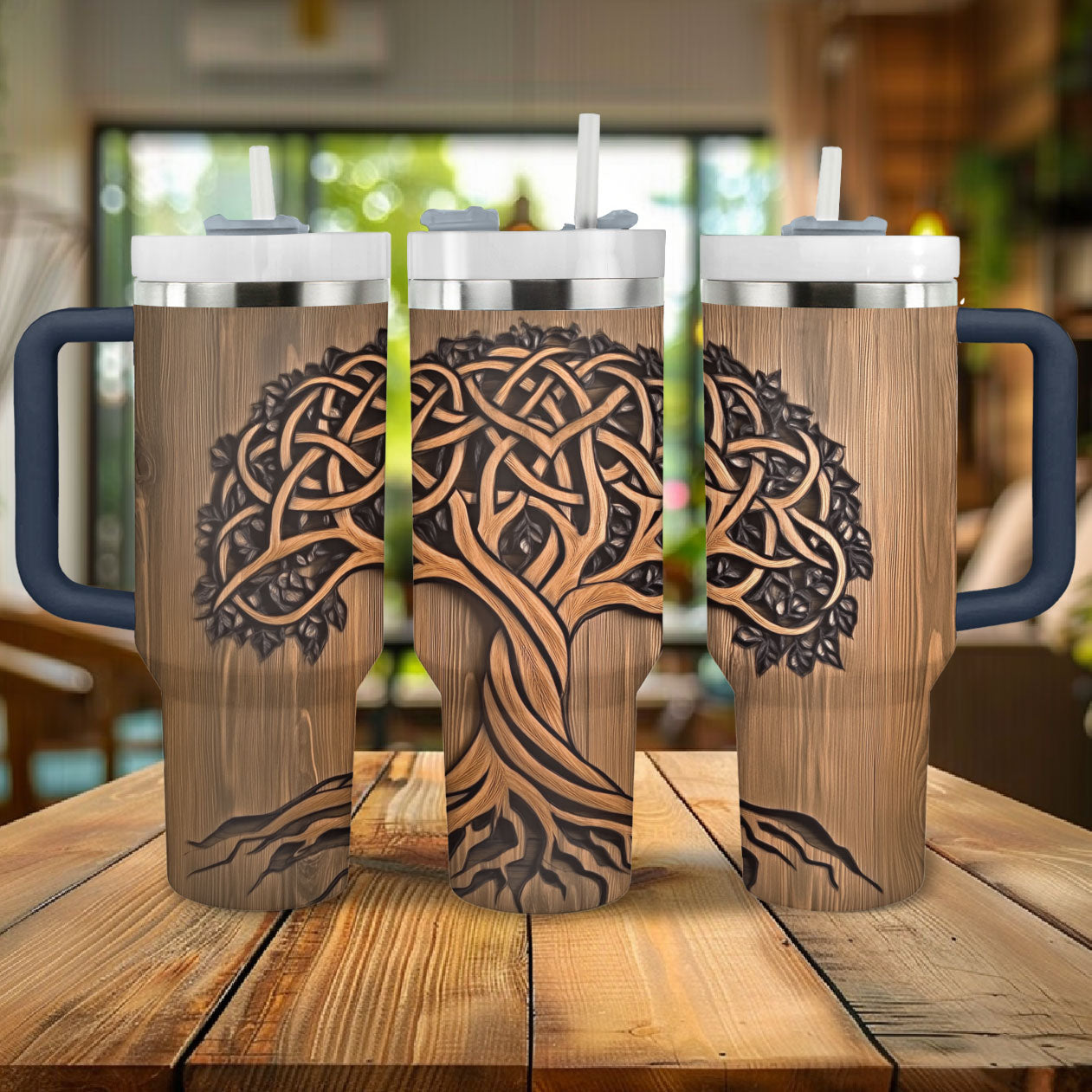 Exquisite Tree of Life Custom Stanley Cup 40 oz 30 oz Tumbler With HandleTVC2301292 - Image 3