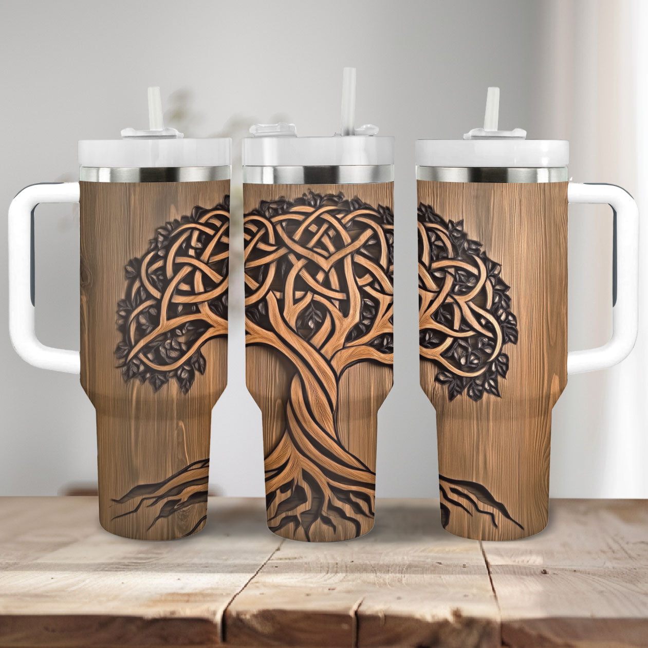 Exquisite Tree of Life Custom Stanley Cup 40 oz 30 oz Tumbler With HandleTVC2301292 - Image 4