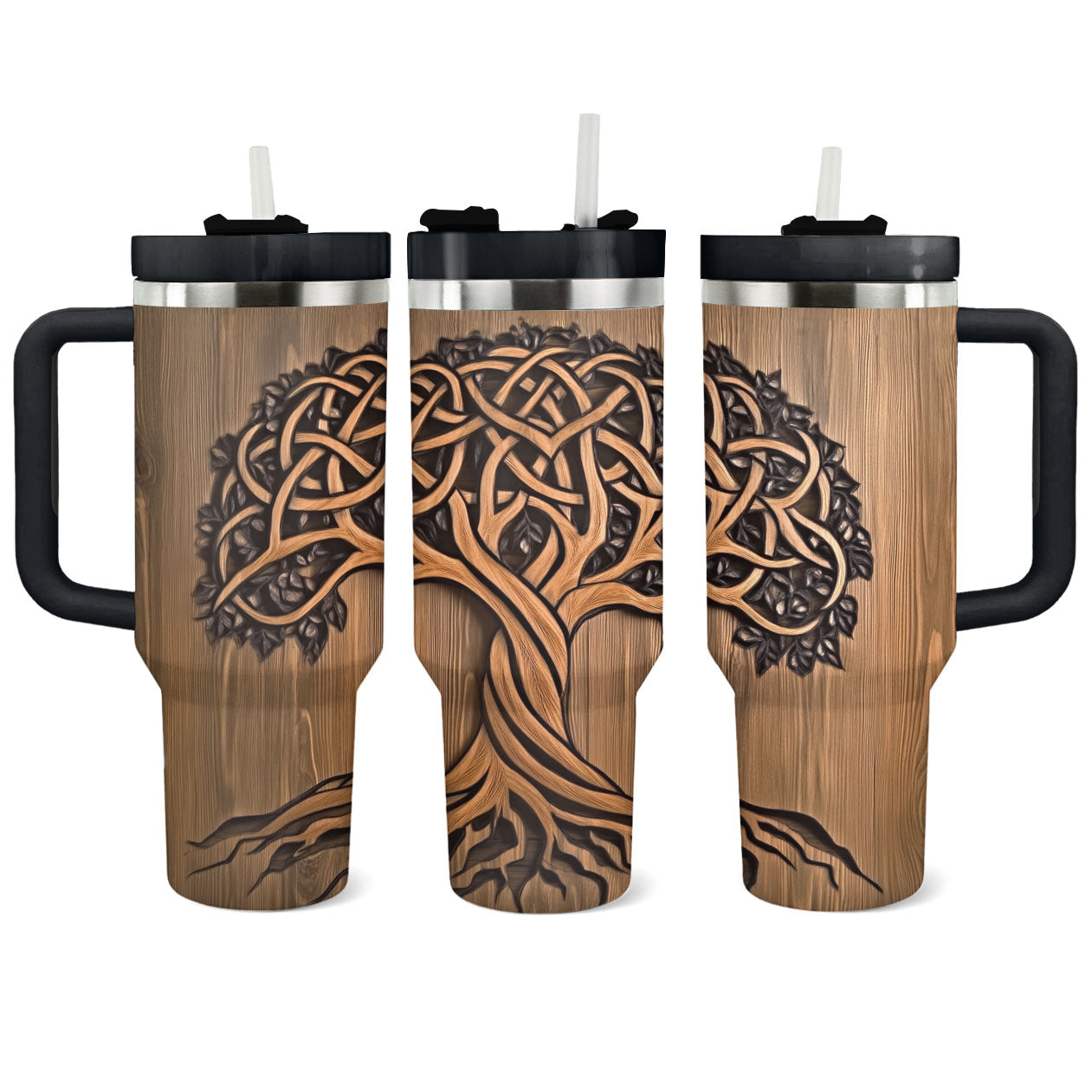 Exquisite Tree of Life Custom Stanley Cup 40 oz 30 oz Tumbler With HandleTVC2301292