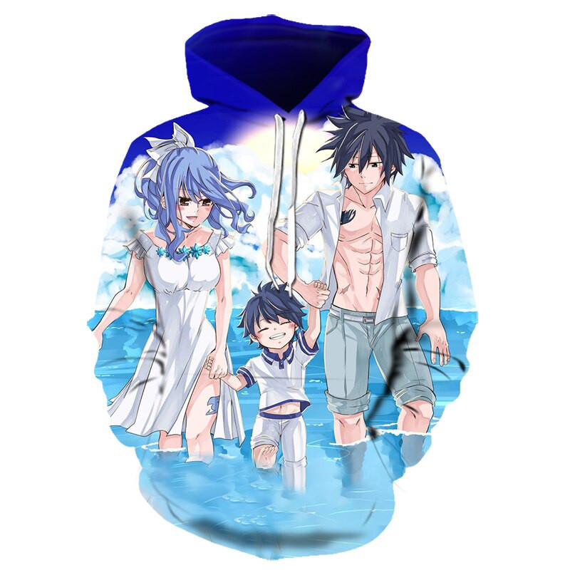 Fairy Tail 3D All Over Print Hoodie, Zip Hoodie
